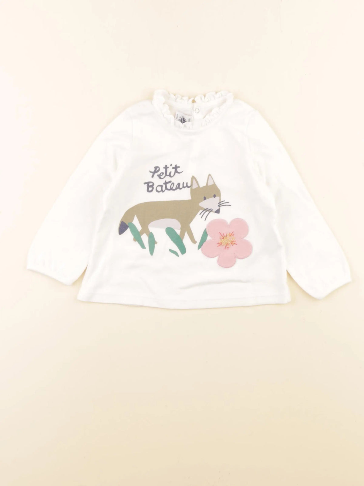 Petit Bateau - tee-shirt multicolore - 18 mois