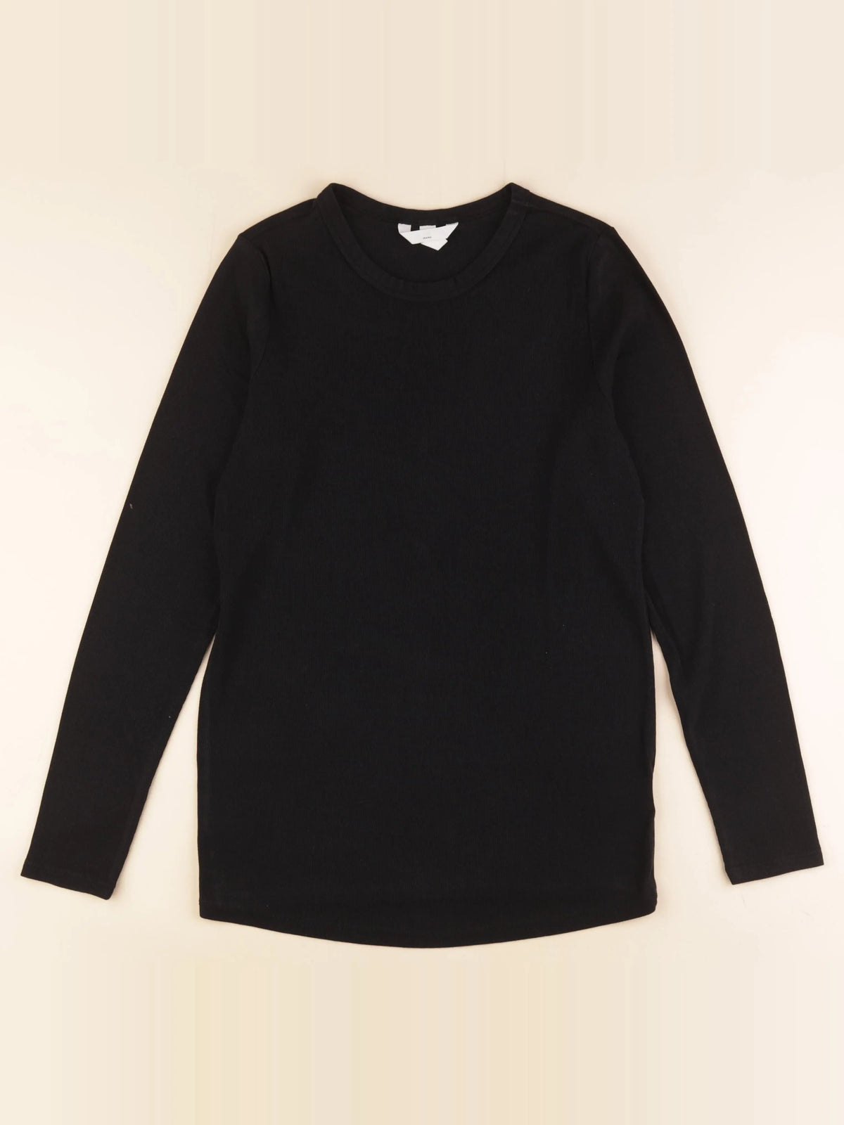 H&M - tee-shirt grossesse noir - l
