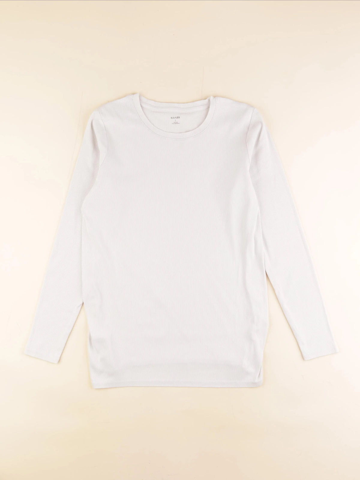 Kiabi - tee-shirt grossesse blanc - l