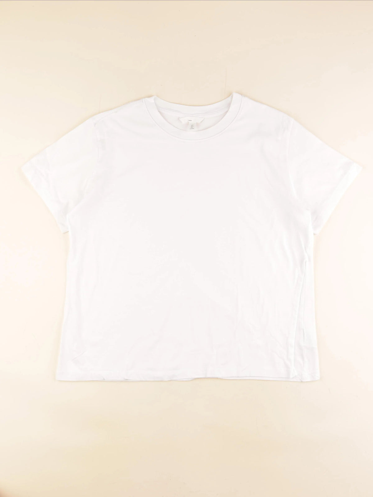 H&M - tee-shirt grossesse blanc - l