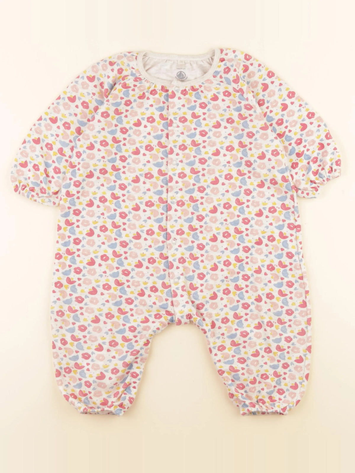 Petit Bateau - pyjama coton multicolore - 18 mois