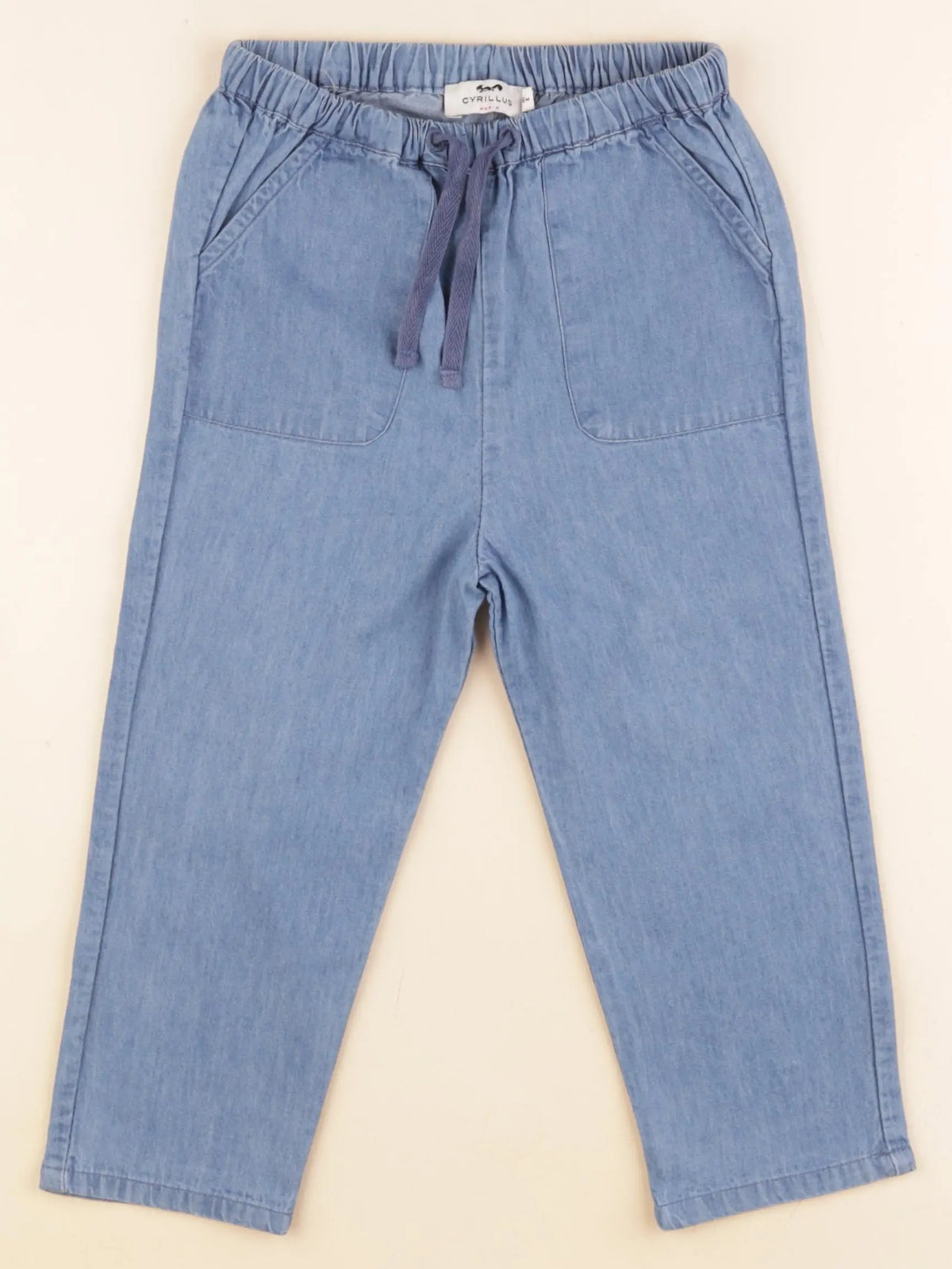 Cyrillus - pantalon bleu - 36 mois