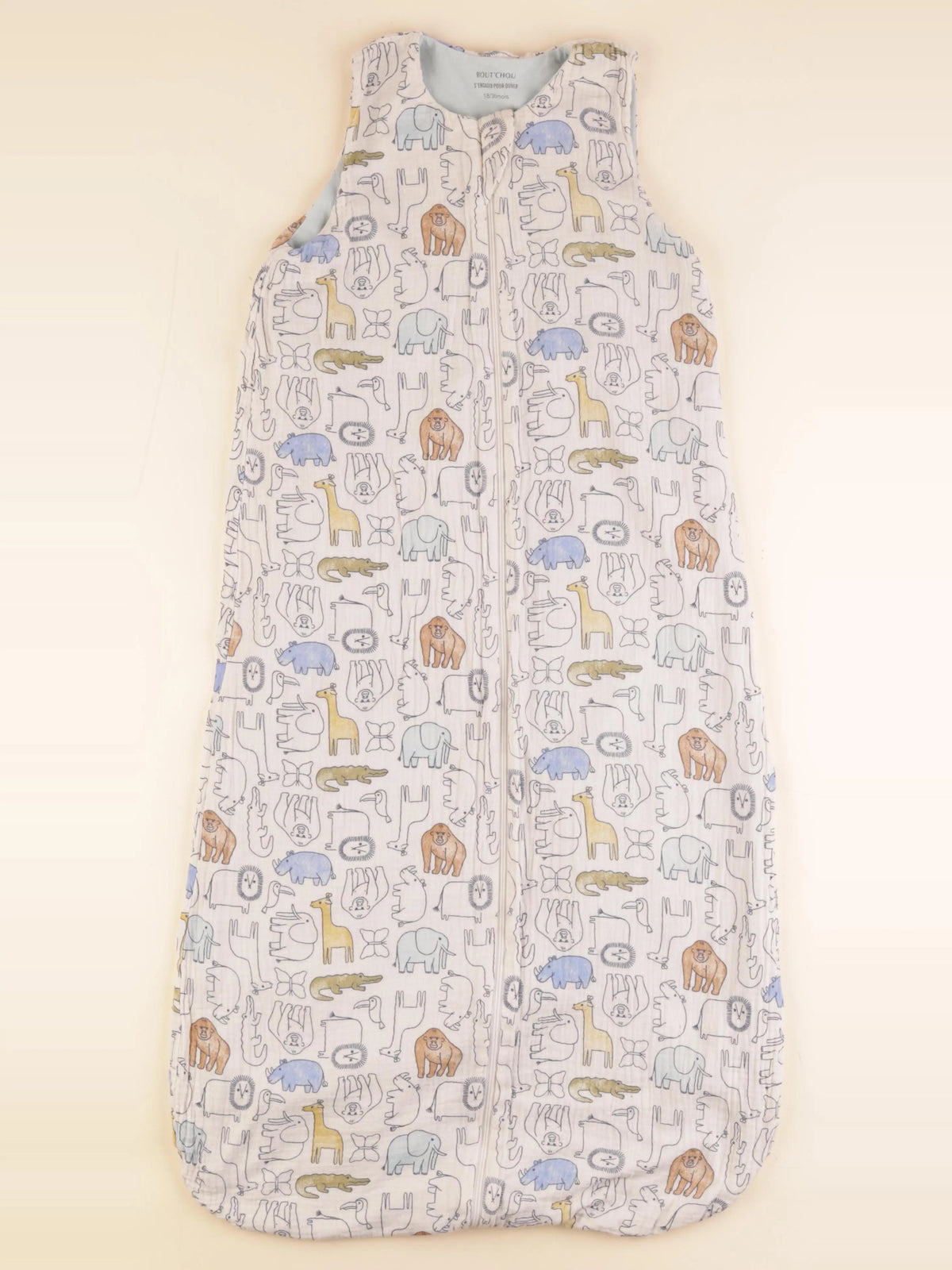 Boutchou - gigoteuse beige - 18/36 mois