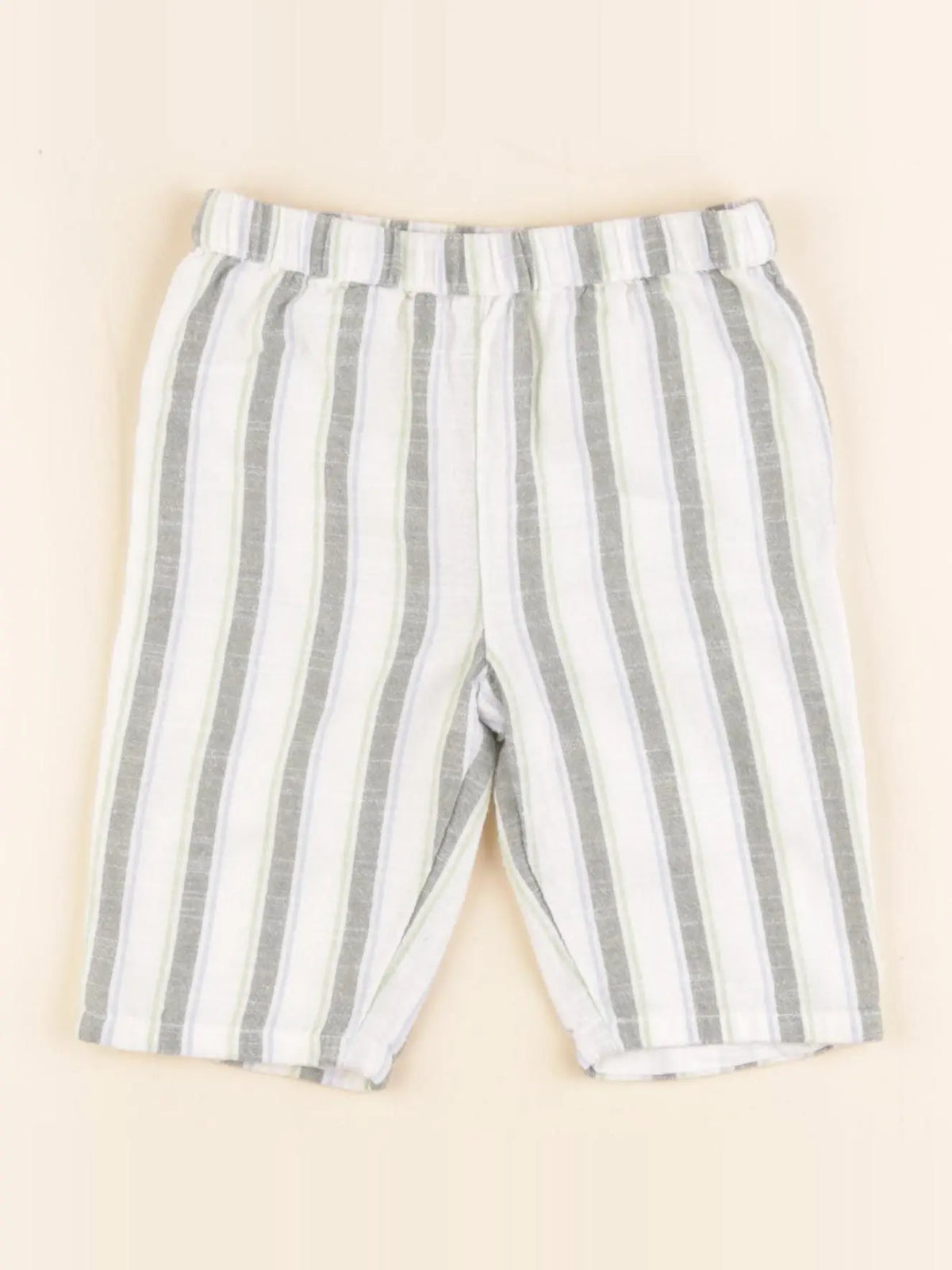 Boutchou - pantalon blanc - 6 mois
