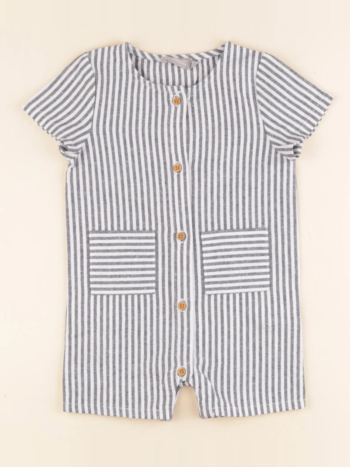 Boutchou - combinaison bleu - 9 mois