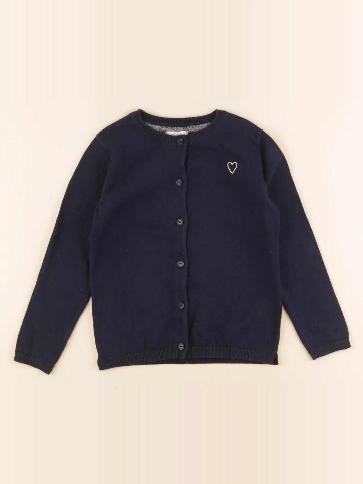 Vertbaudet - gilet bleu - 4 ans