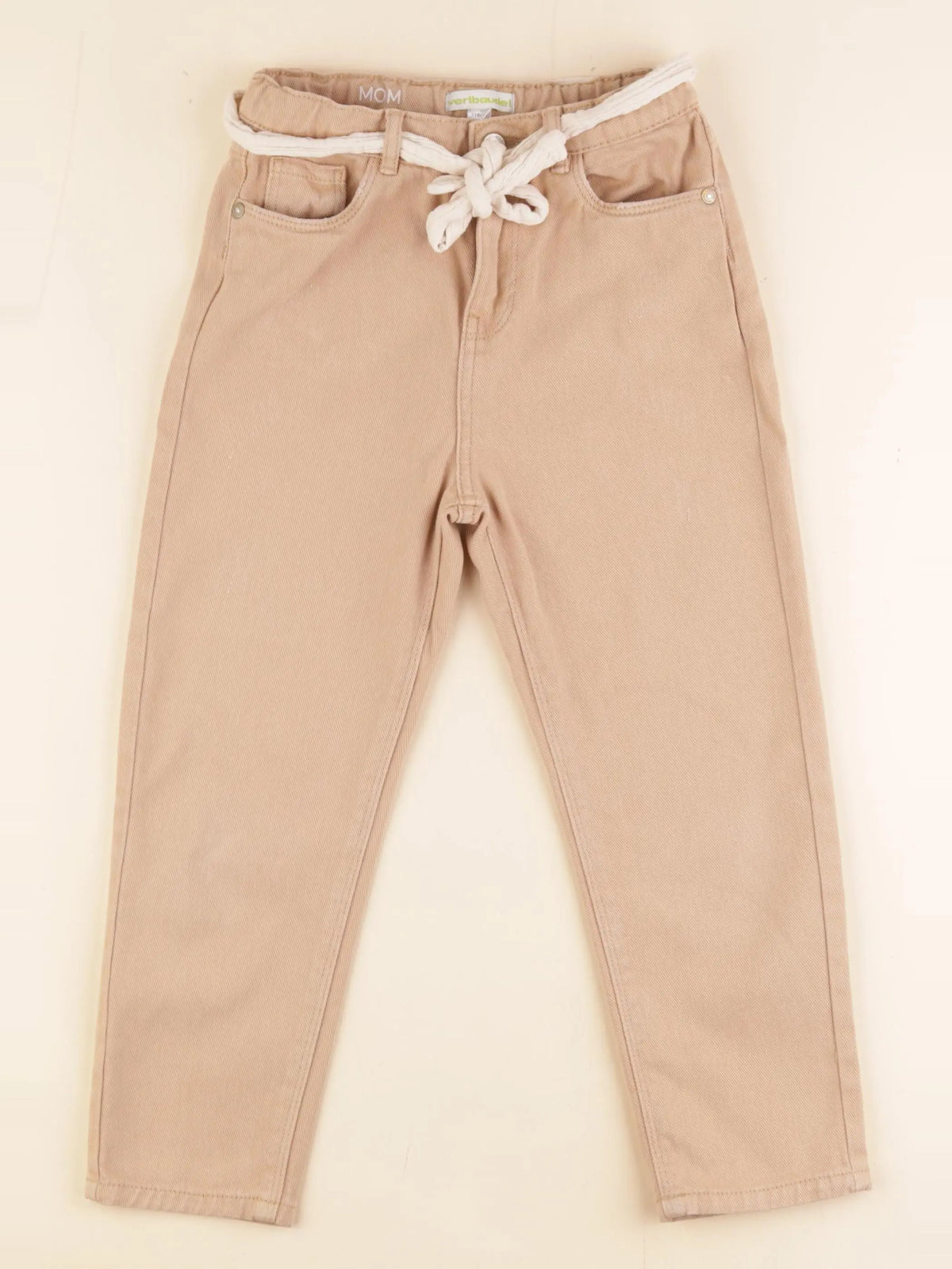 Vertbaudet - jean marron - 6 ans