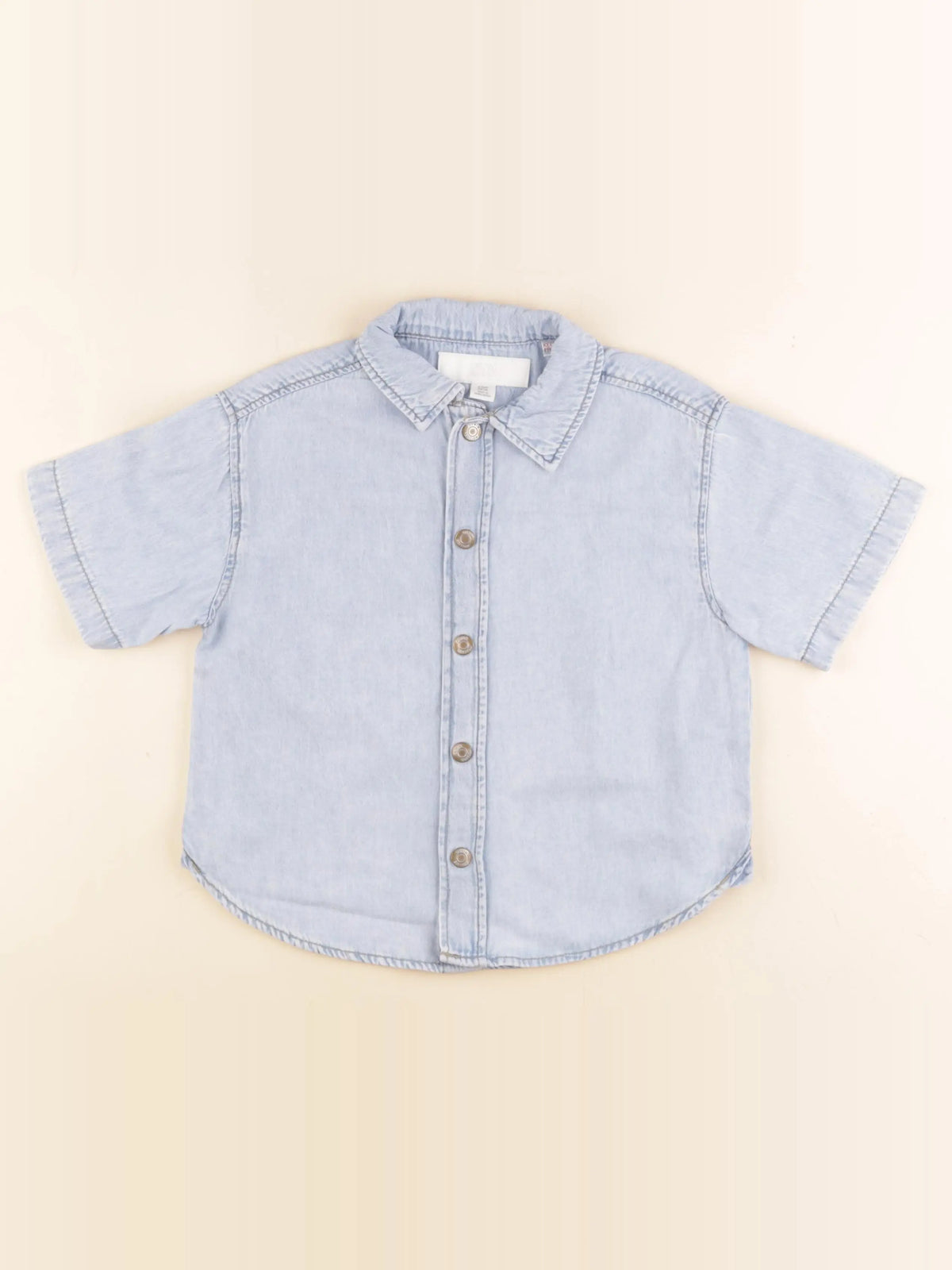 Zara - chemise bleu - 4 ans