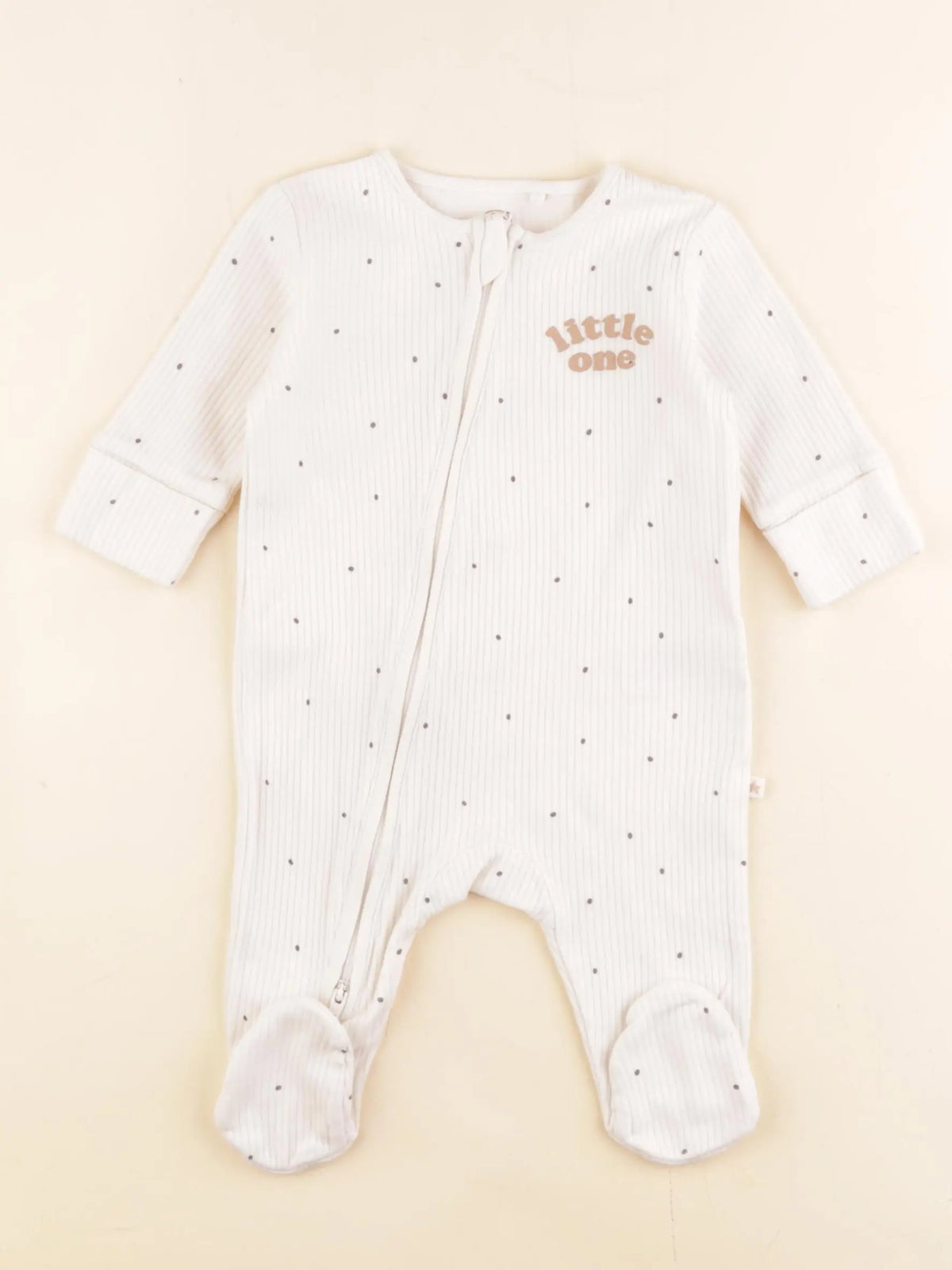 Next - pyjama coton beige - 3 mois