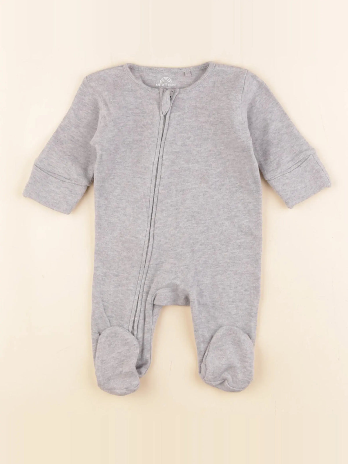 Next - pyjama coton gris - 1 mois