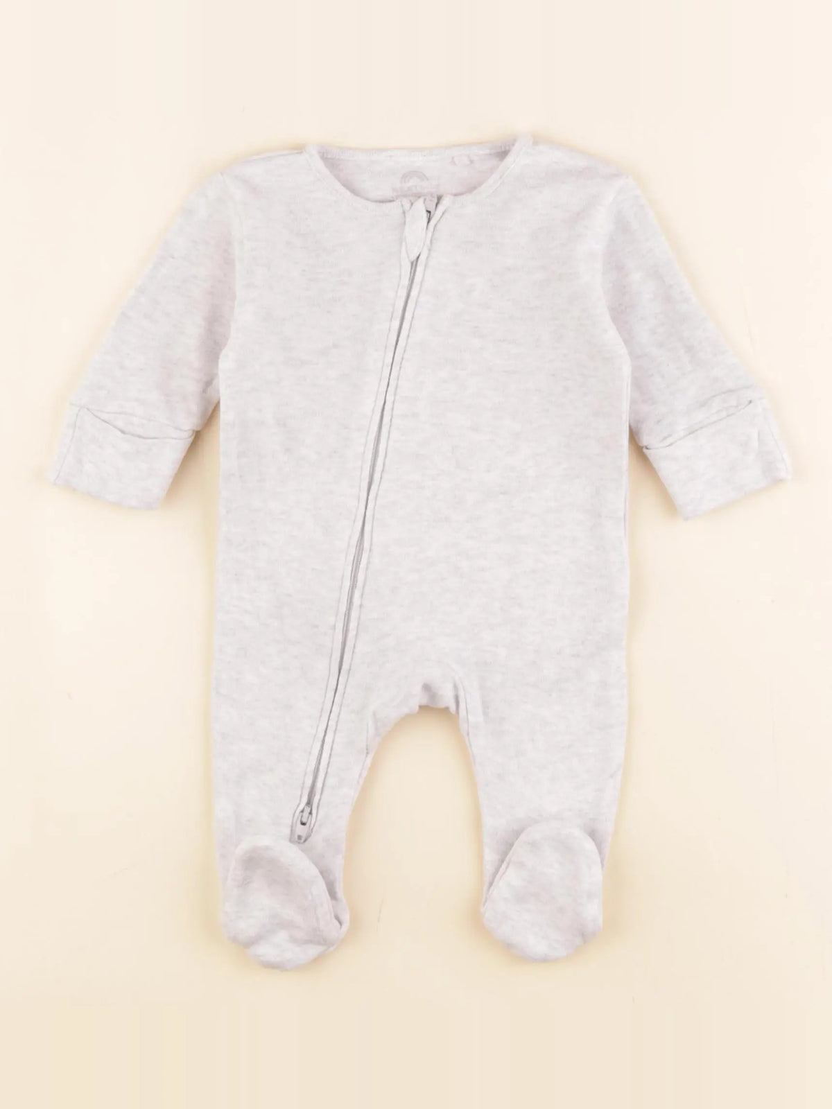Next - pyjama coton gris - 1 mois