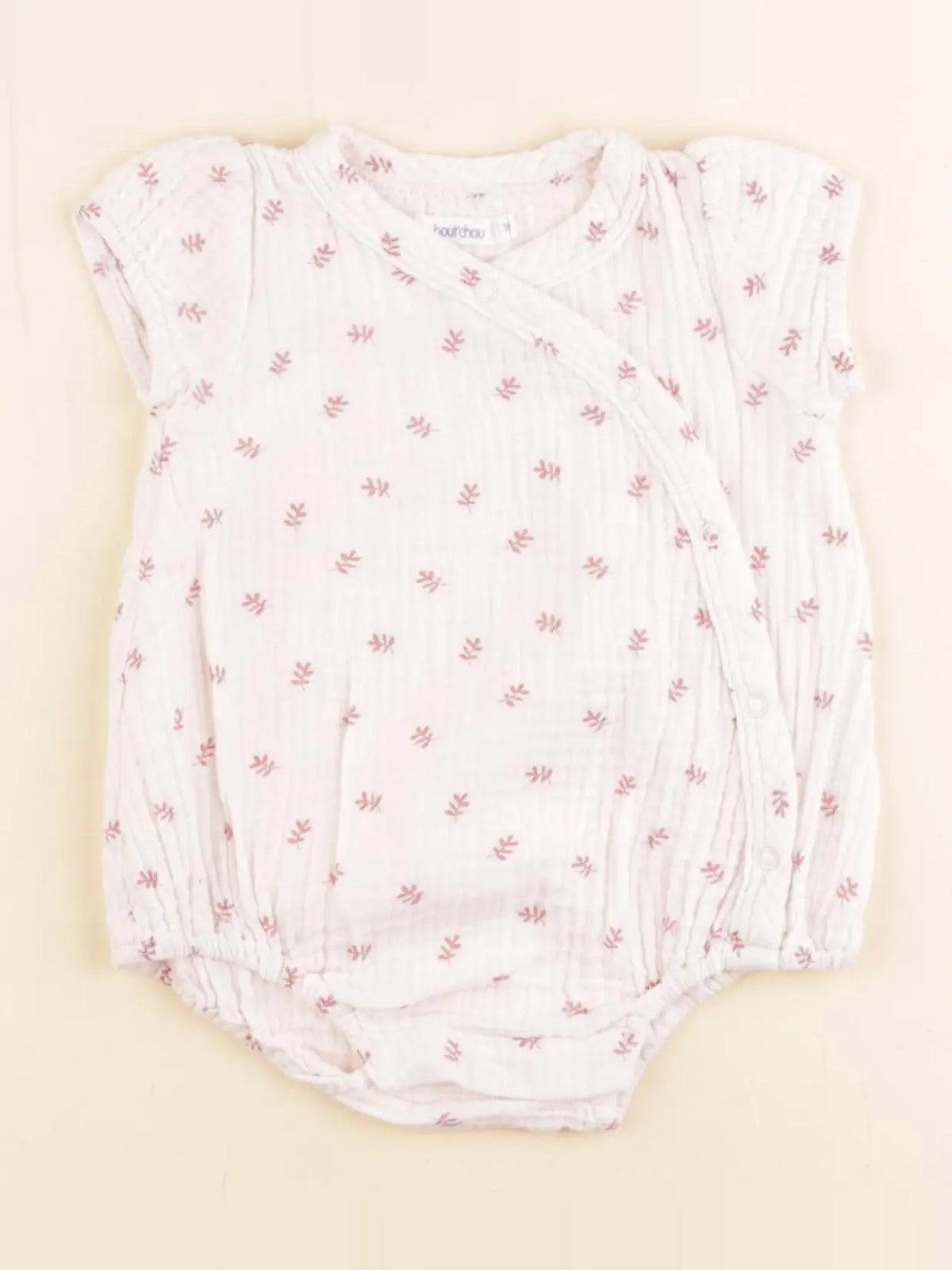 Boutchou - combinaison rose, beige - 3 mois
