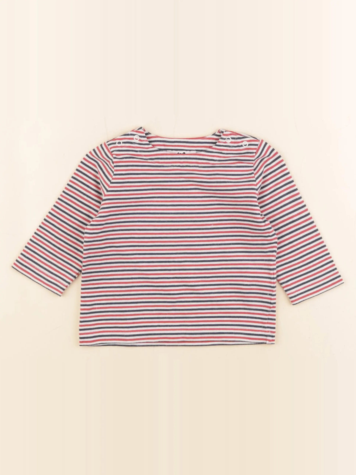Cyrillus - tee-shirt rouge - 12 mois