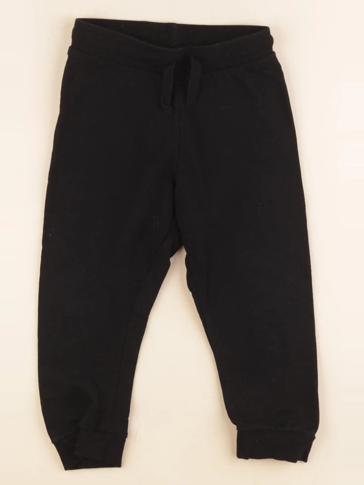 H&M - jogging noir - 2 ans