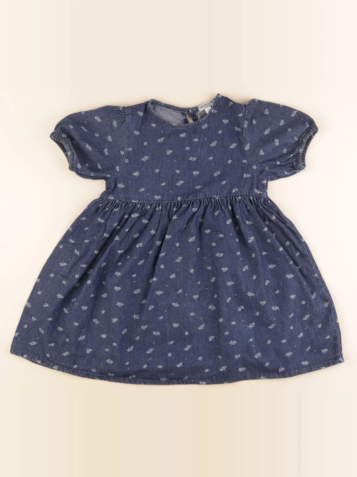 Vertbaudet - robe bleu - 6 ans