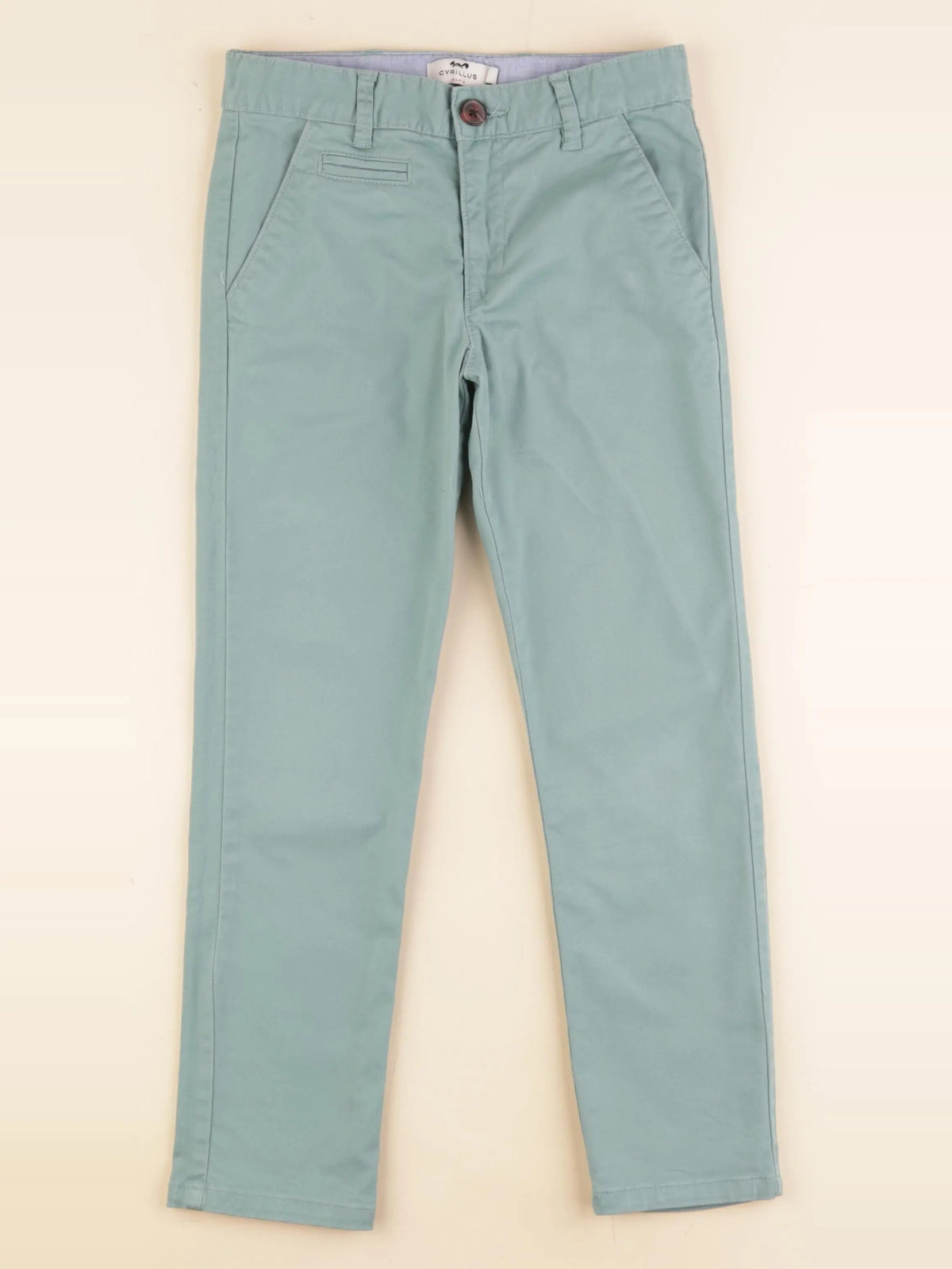 Cyrillus - pantalon vert - 8 ans