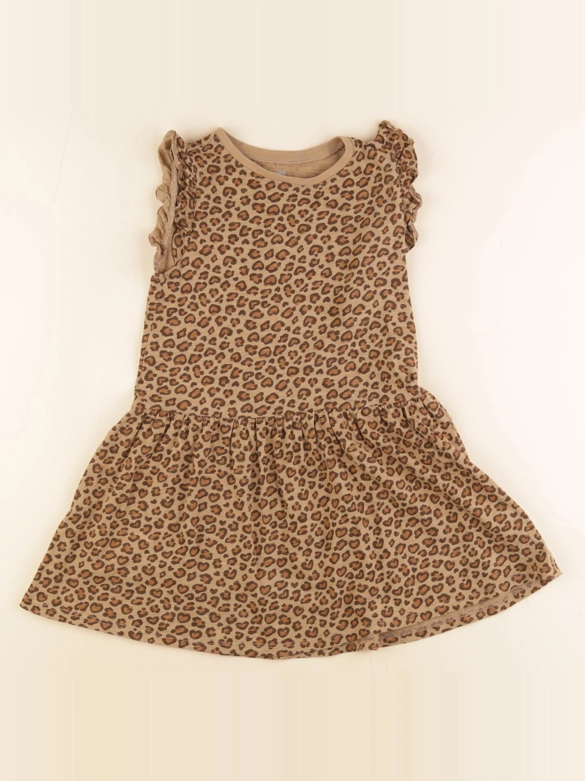 Vertbaudet - robe marron - 5 ans