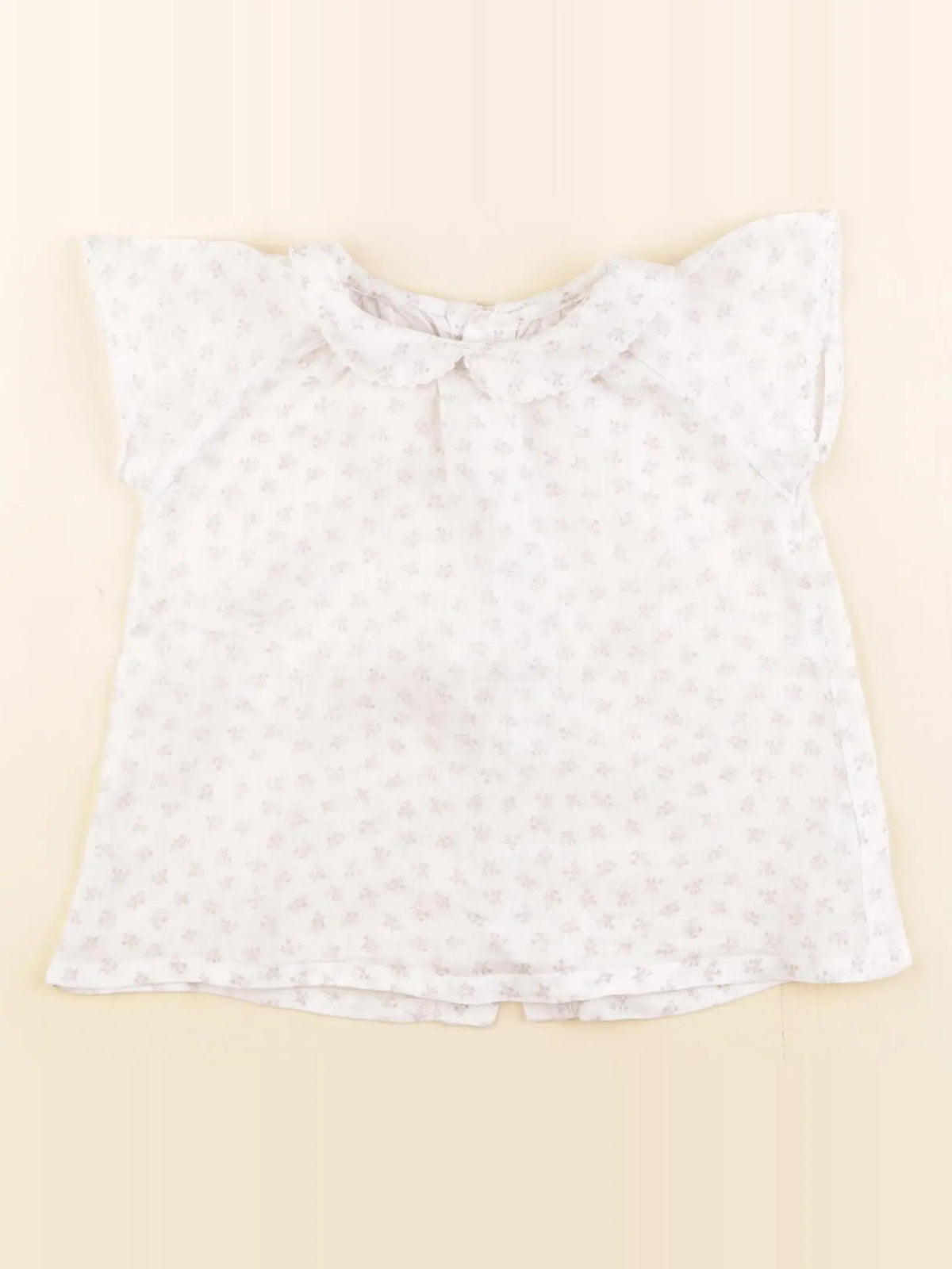 Boutchou - blouse blanc - 18 mois