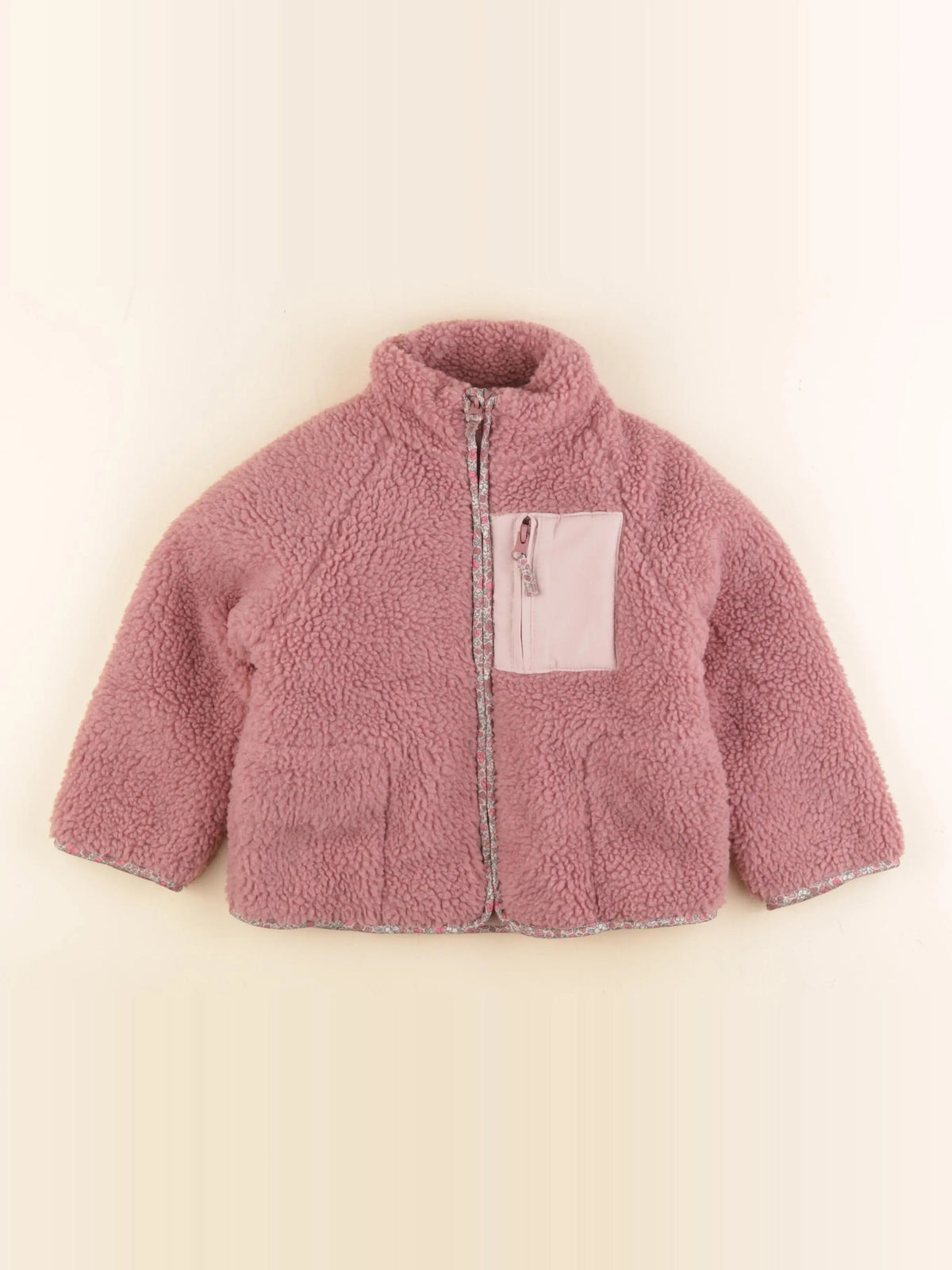 Vertbaudet - veste rose - 5 ans