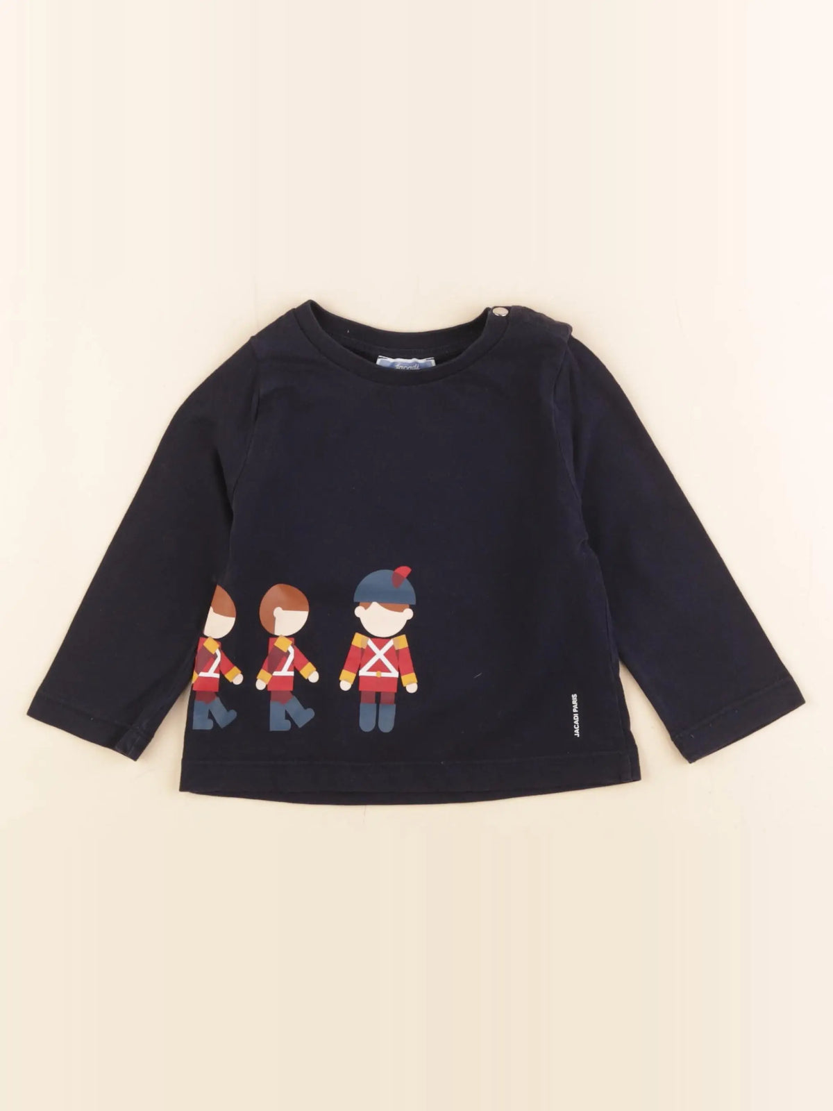 Jacadi - tee-shirt bleu - 18 mois