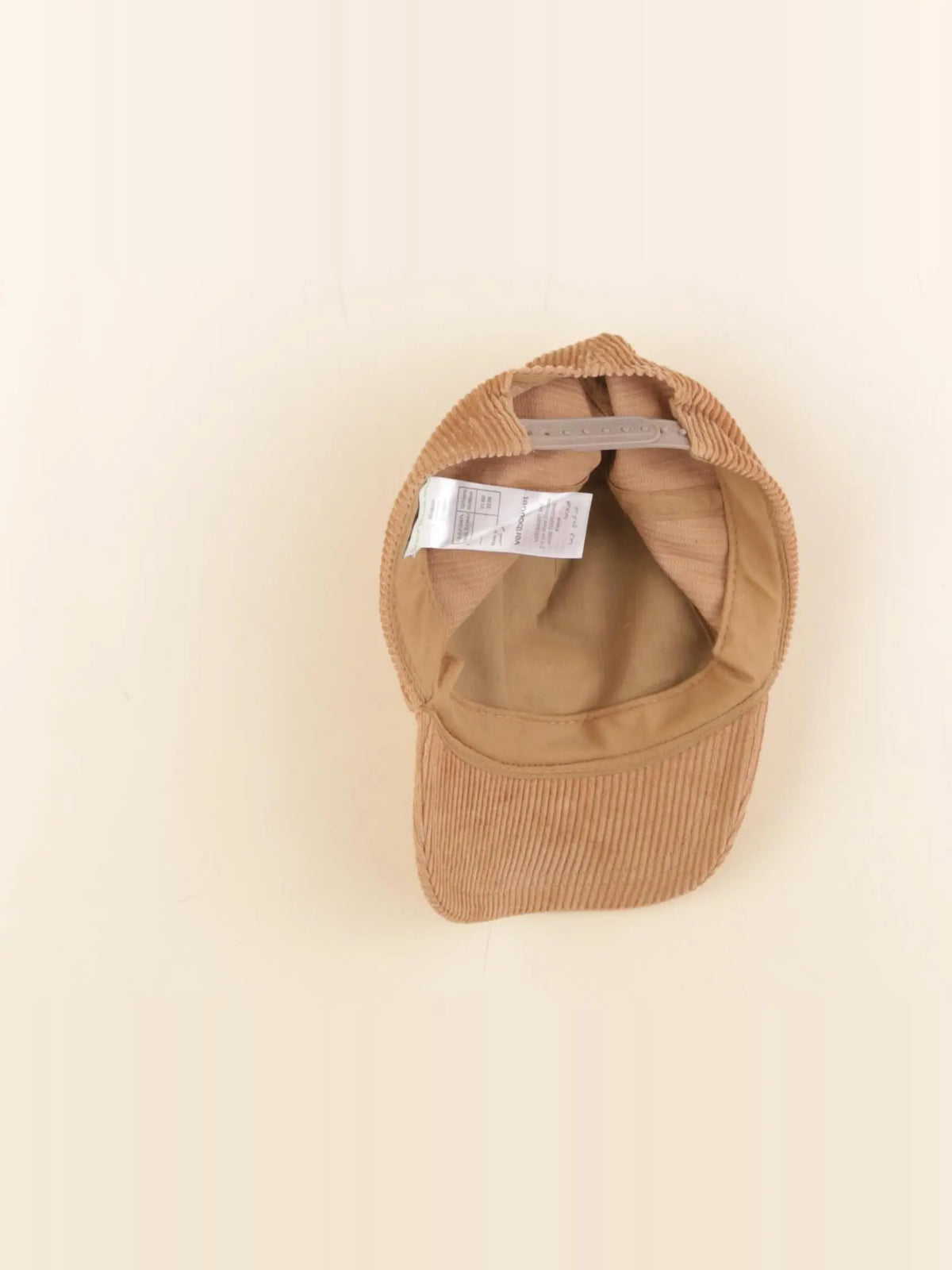 Vertbaudet - casquette marron - 12/14 ans