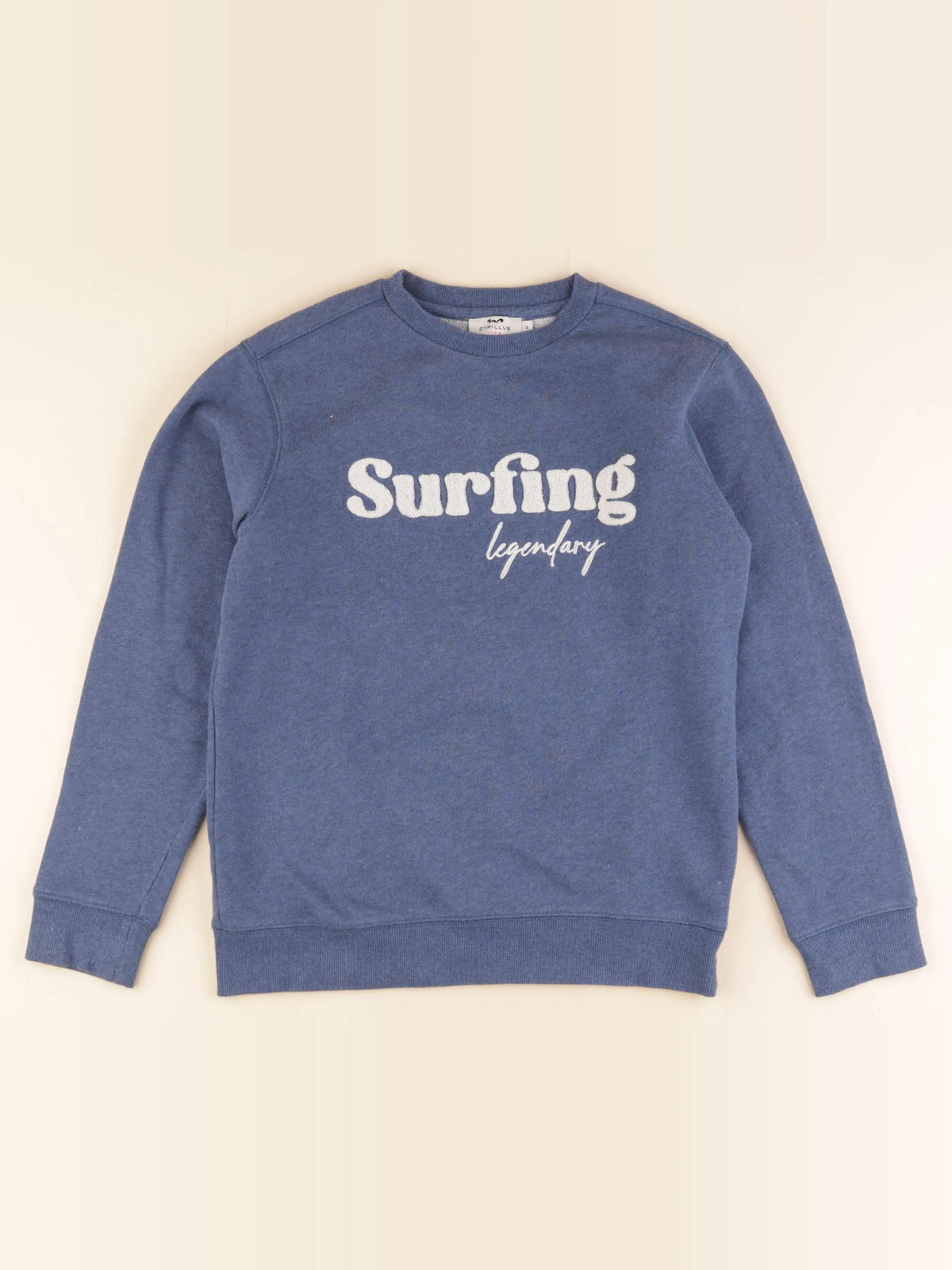 Cyrillus - sweat bleu - 12 ans