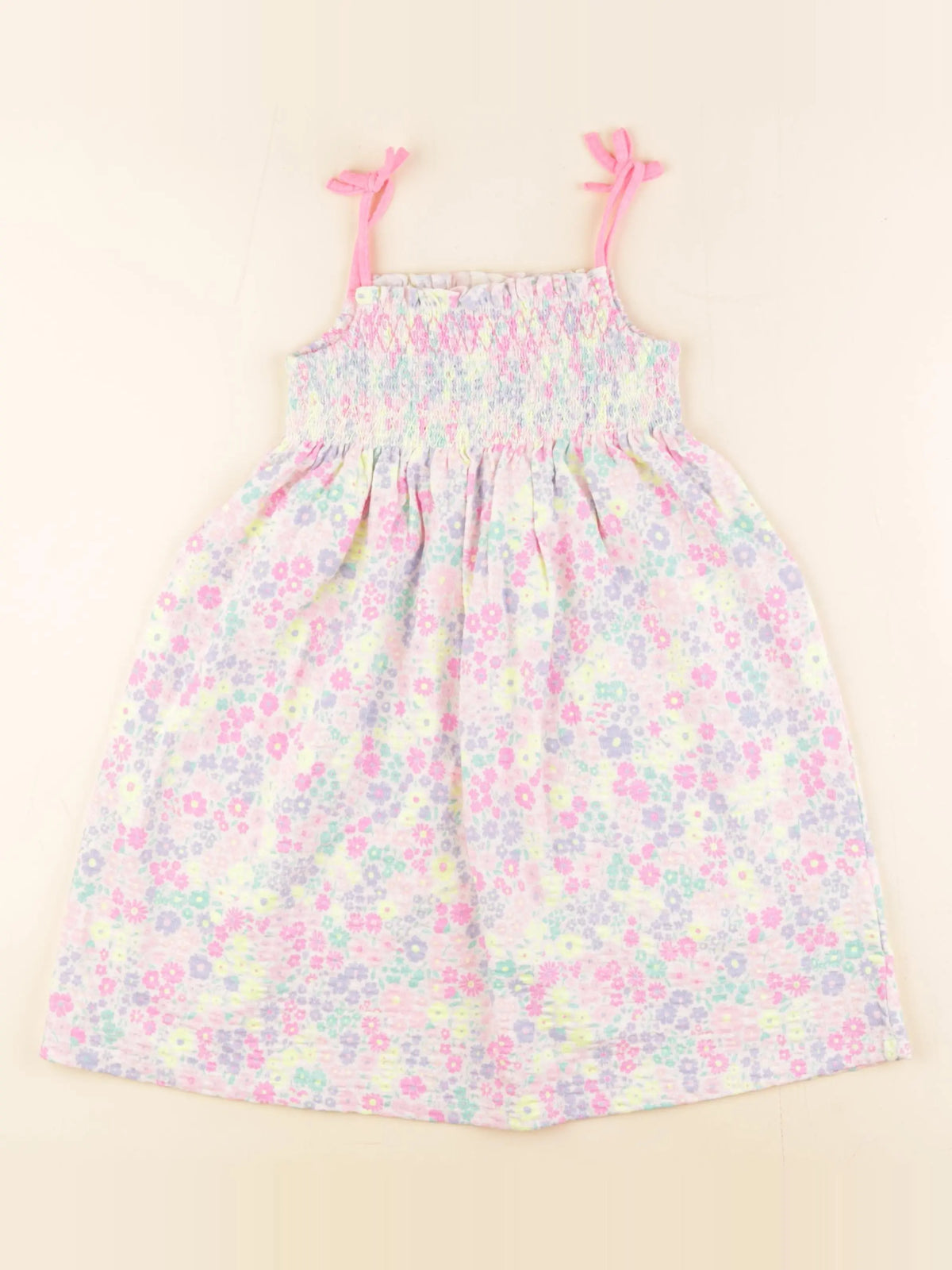 Zara - robe multicolore - 6 ans