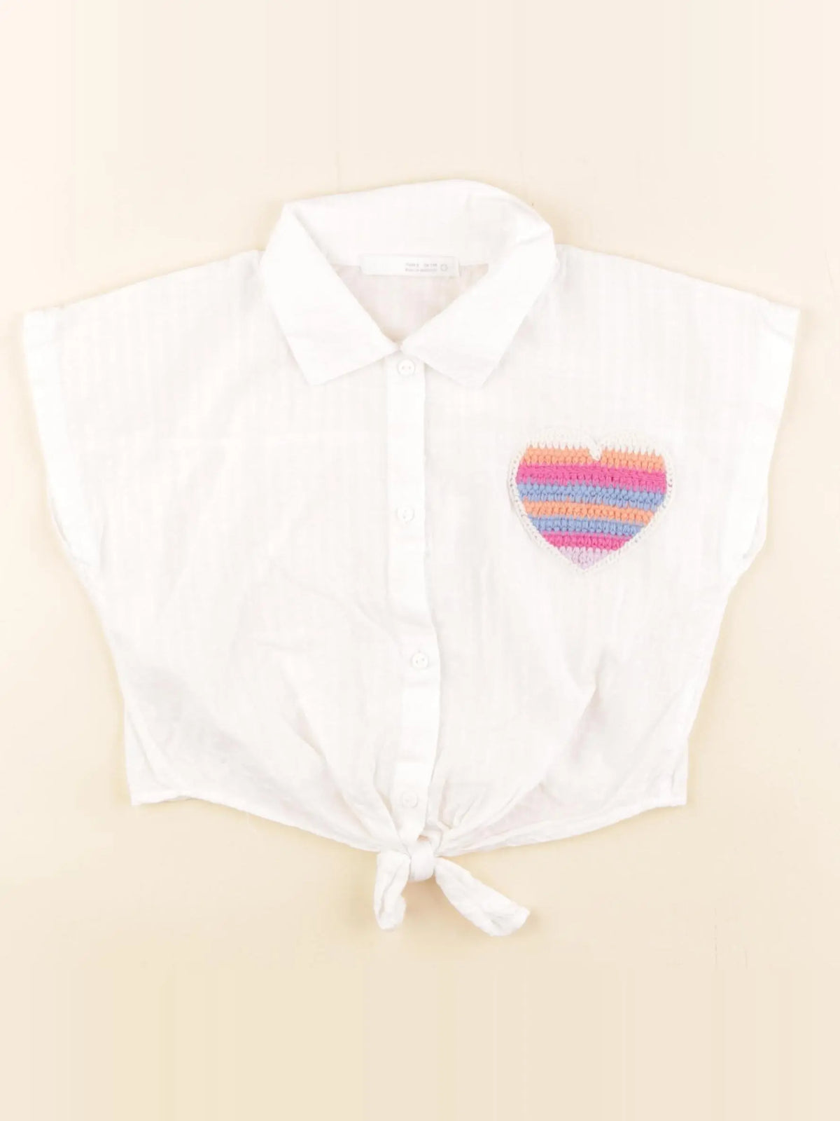 Zara - blouse blanc - 5 ans
