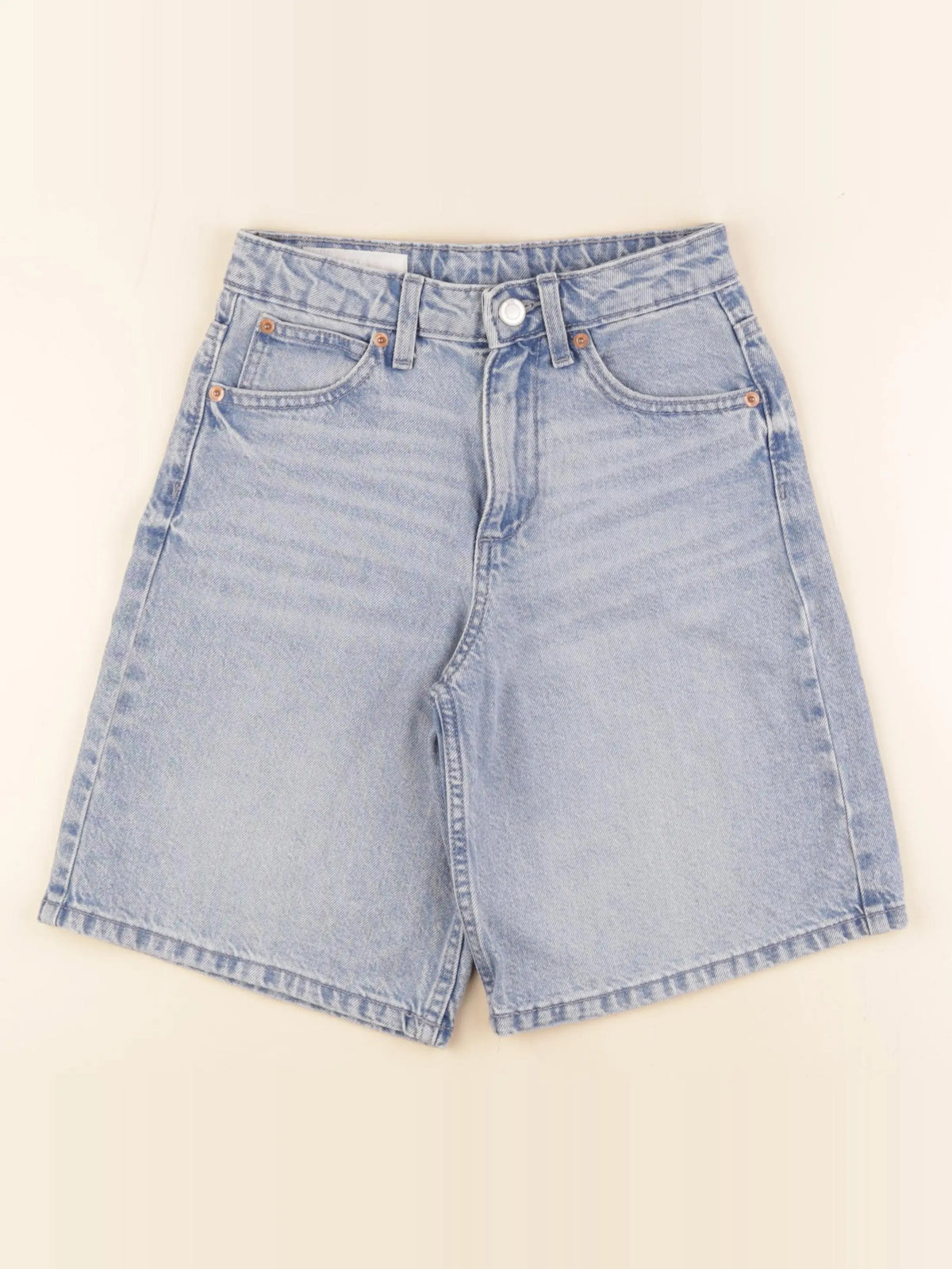 Zara - short bleu - 8/9 ans