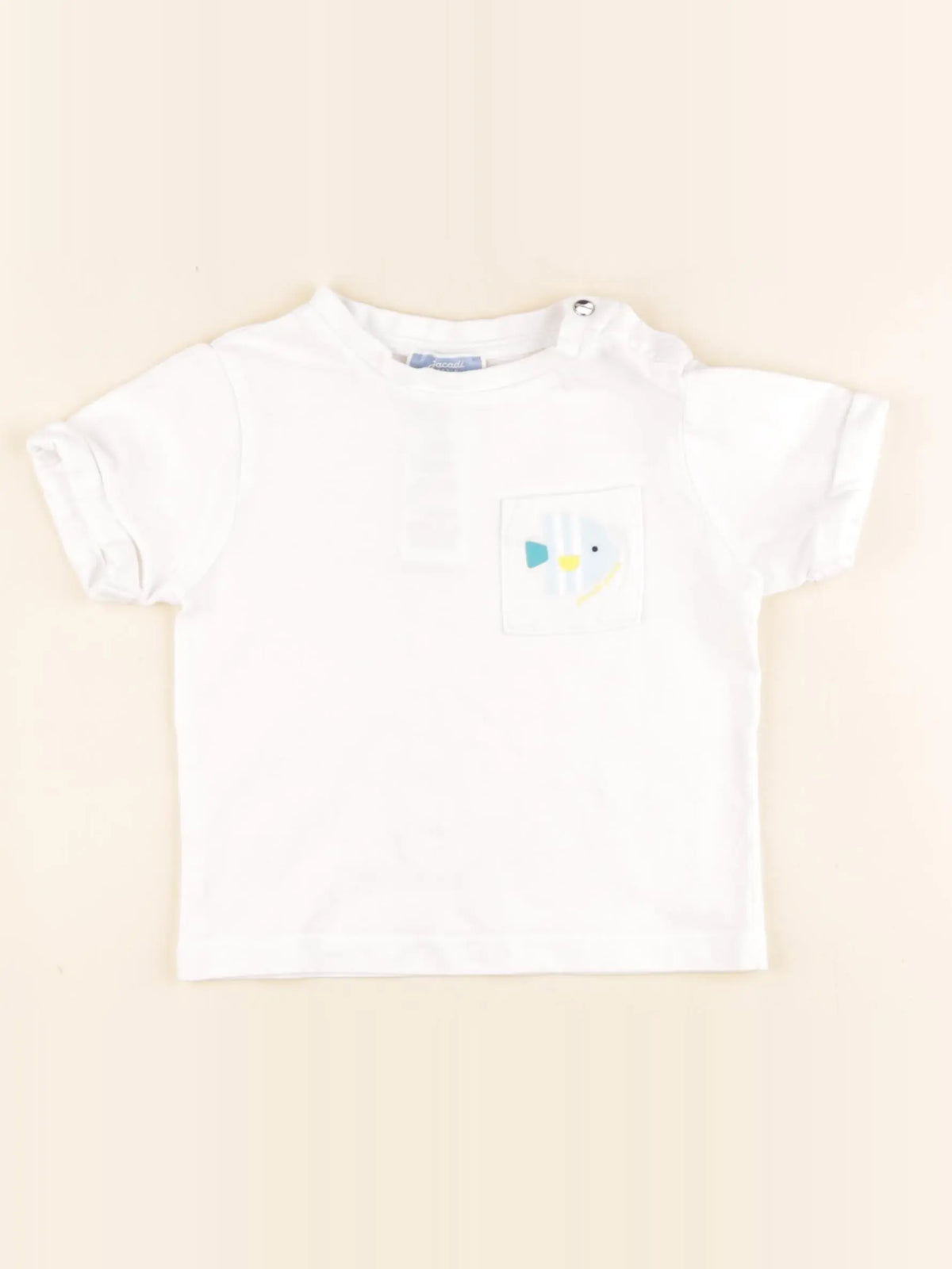 Jacadi - tee-shirt blanc - 24 mois