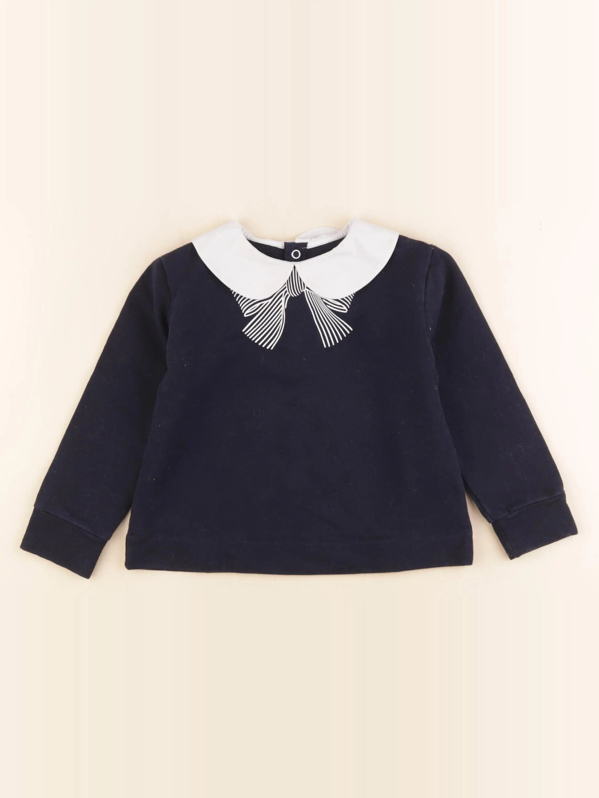 Jacadi - sweat bleu - 4 ans