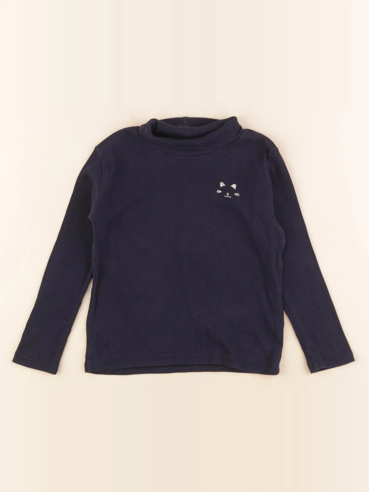 Vertbaudet - sous-pull bleu - 3 ans