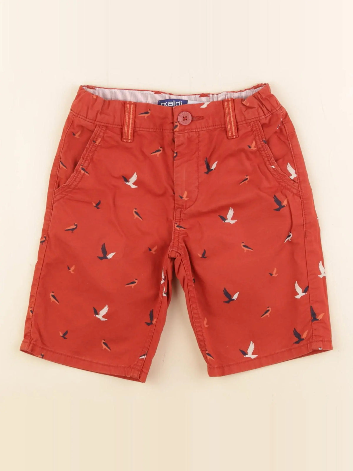 Okaidi - short rouge - 6 ans