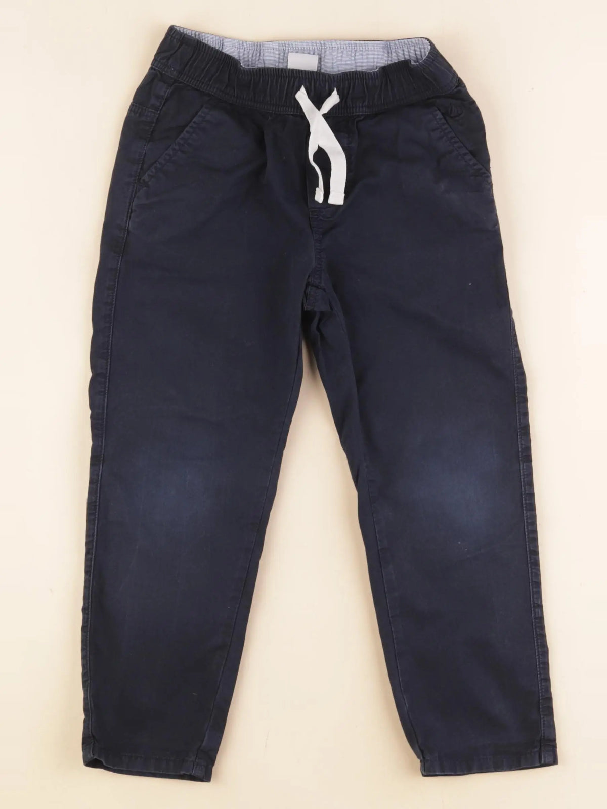 Petit Bateau - pantalon bleu - 4 ans