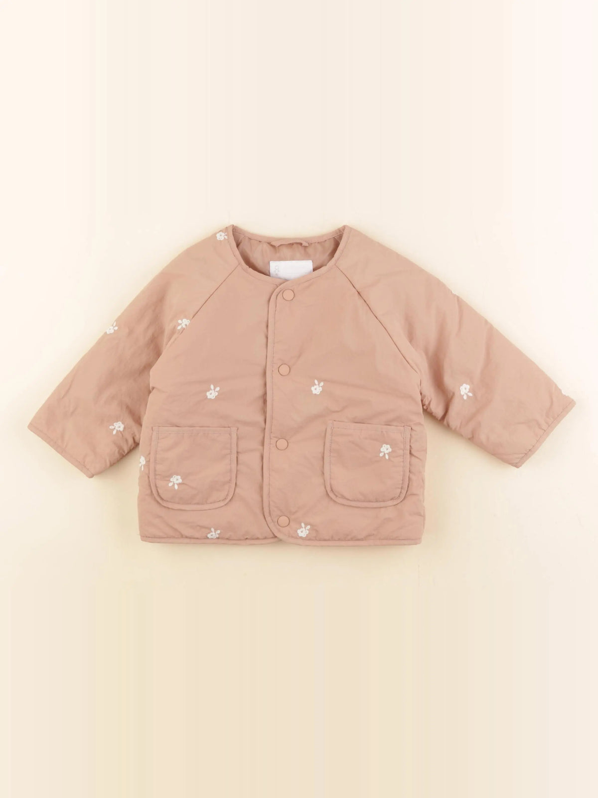 Vertbaudet - veste rose - 12 mois
