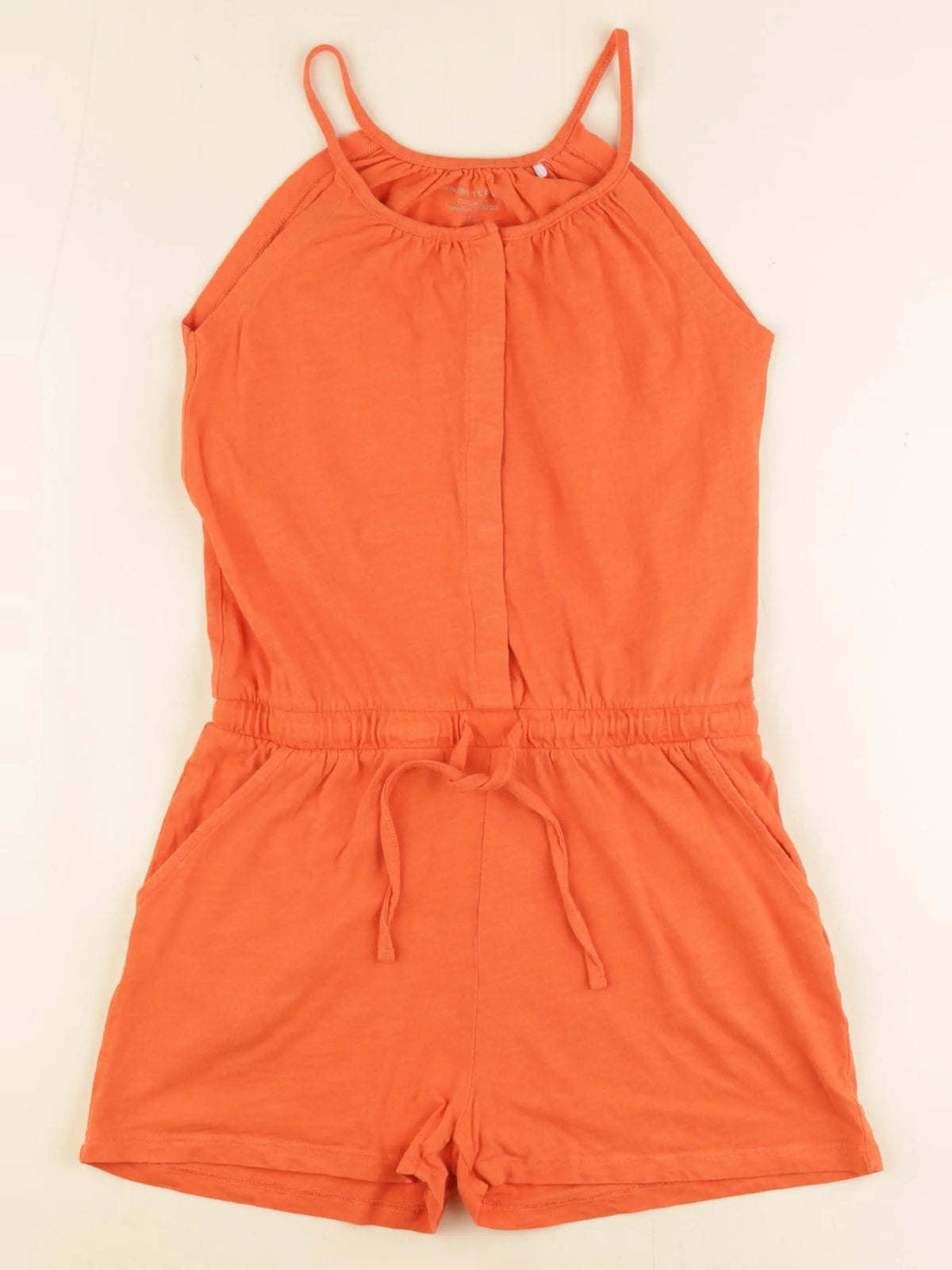 Monoprix - combinaison orange - 12 ans