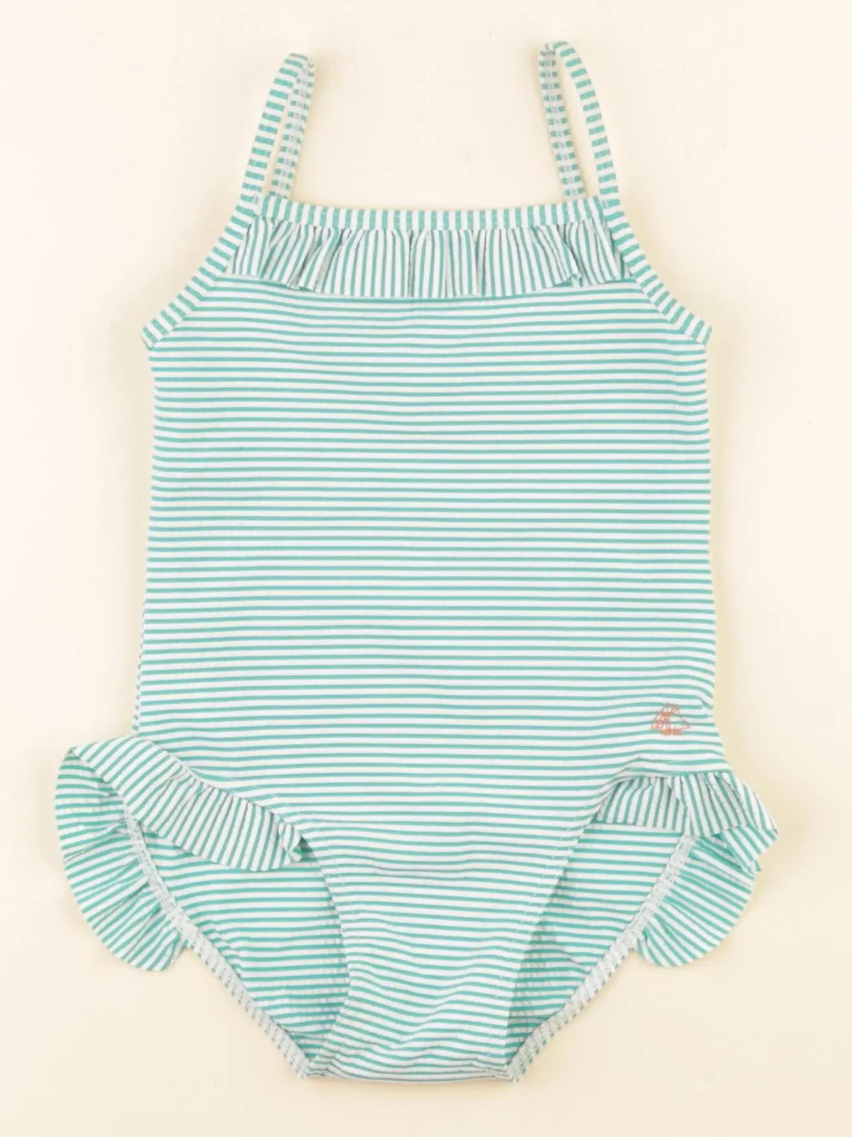 Petit Bateau - maillot de bain vert - 24 mois