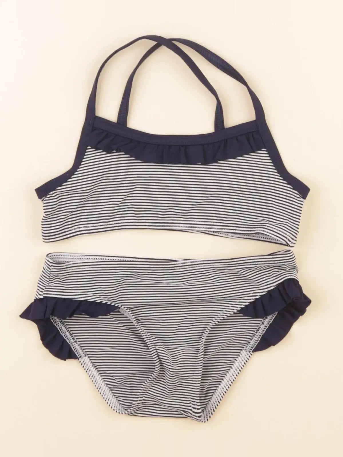 Petit Bateau - maillot de bain bleu - 4 ans