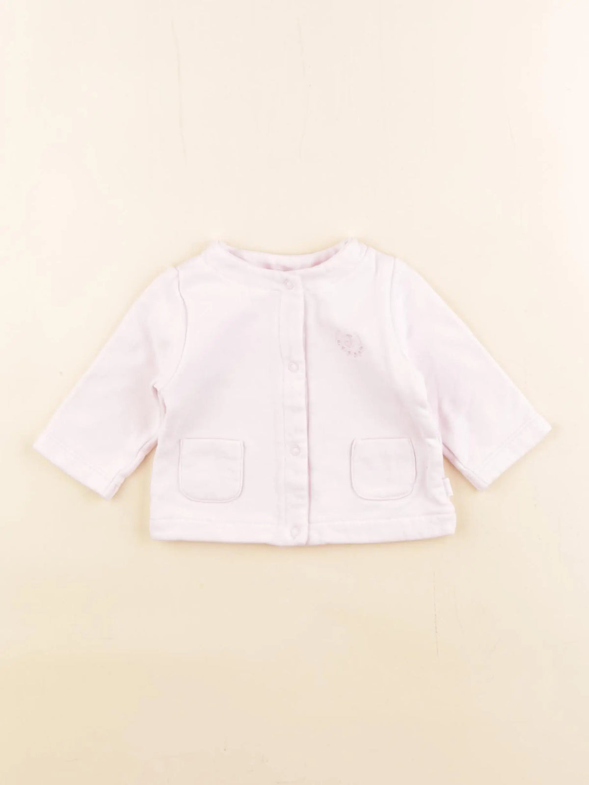 Jacadi - gilet rose - 3 mois
