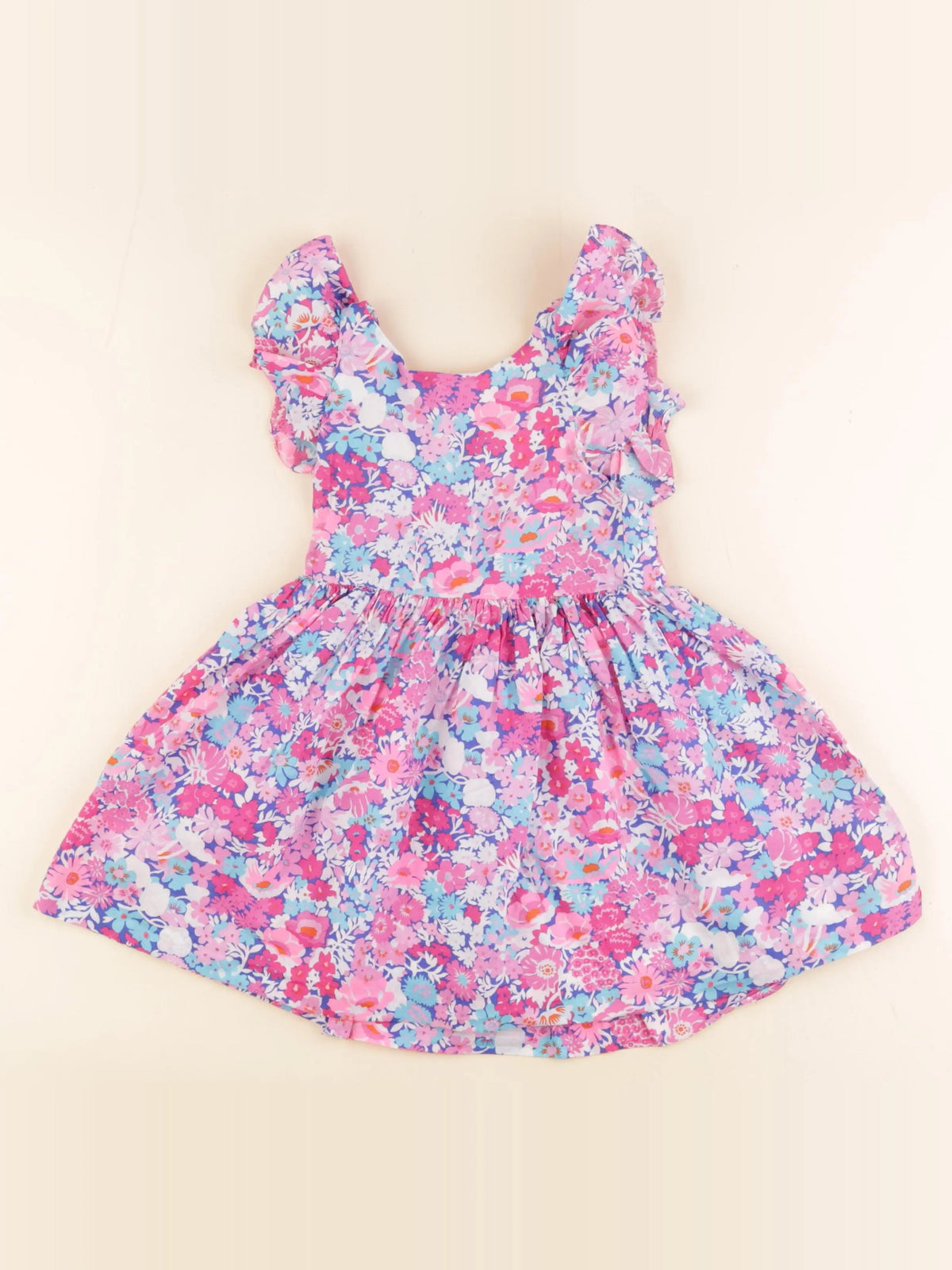 Jacadi - robe liberty rose - 36 mois