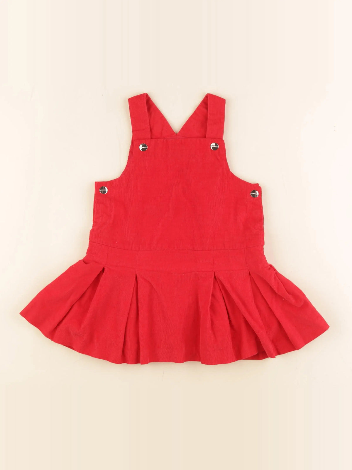 Jacadi - robe rouge - 24 mois