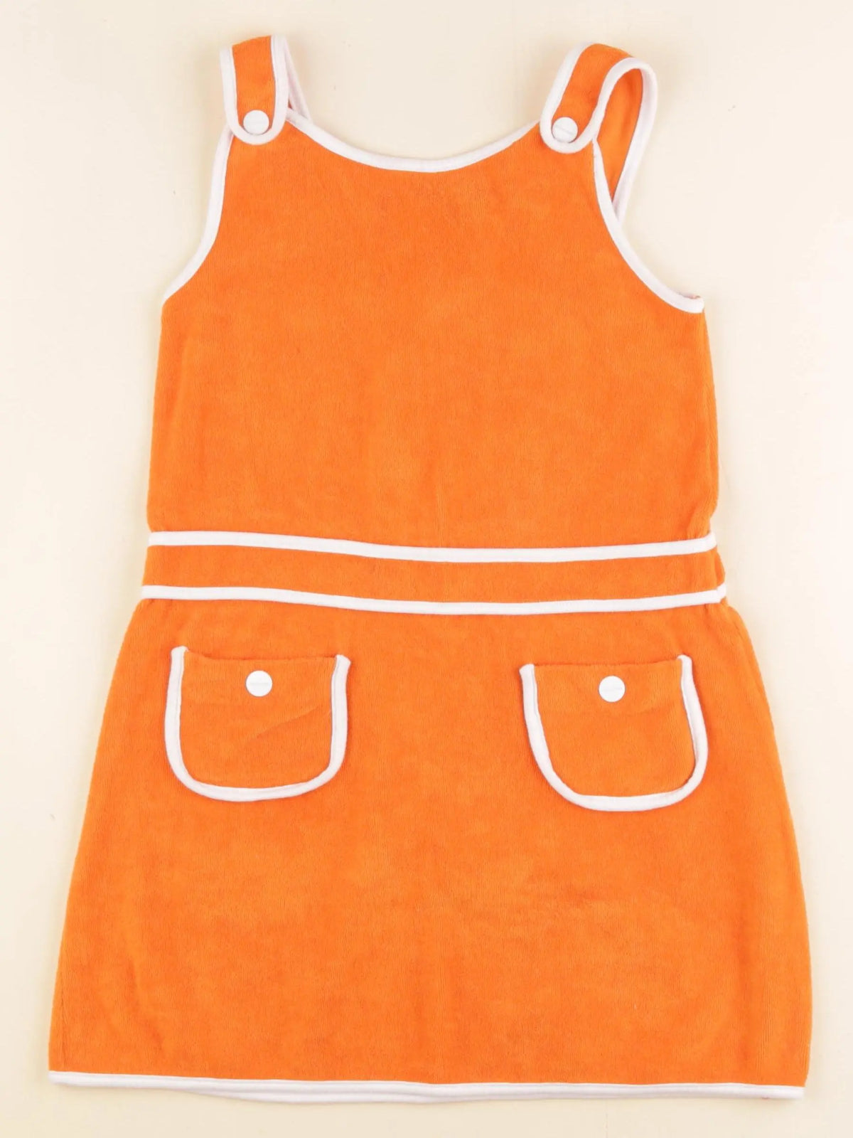 Jacadi - robe orange - 6 ans