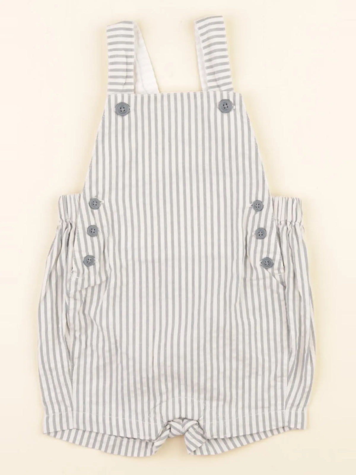 Petit Bateau - salopette vert - 3 mois