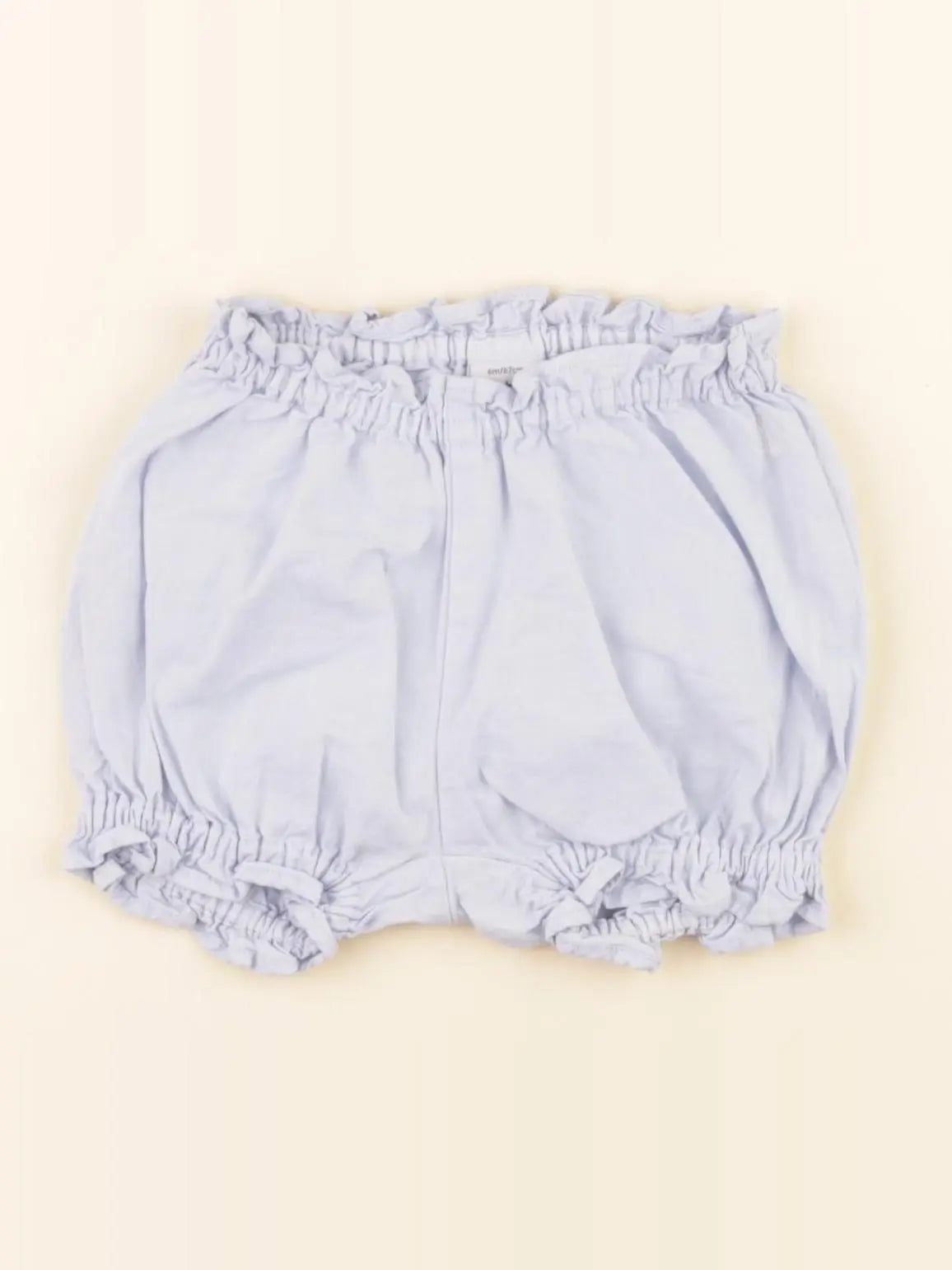 Petit Bateau - bloomer bleu - 6 mois