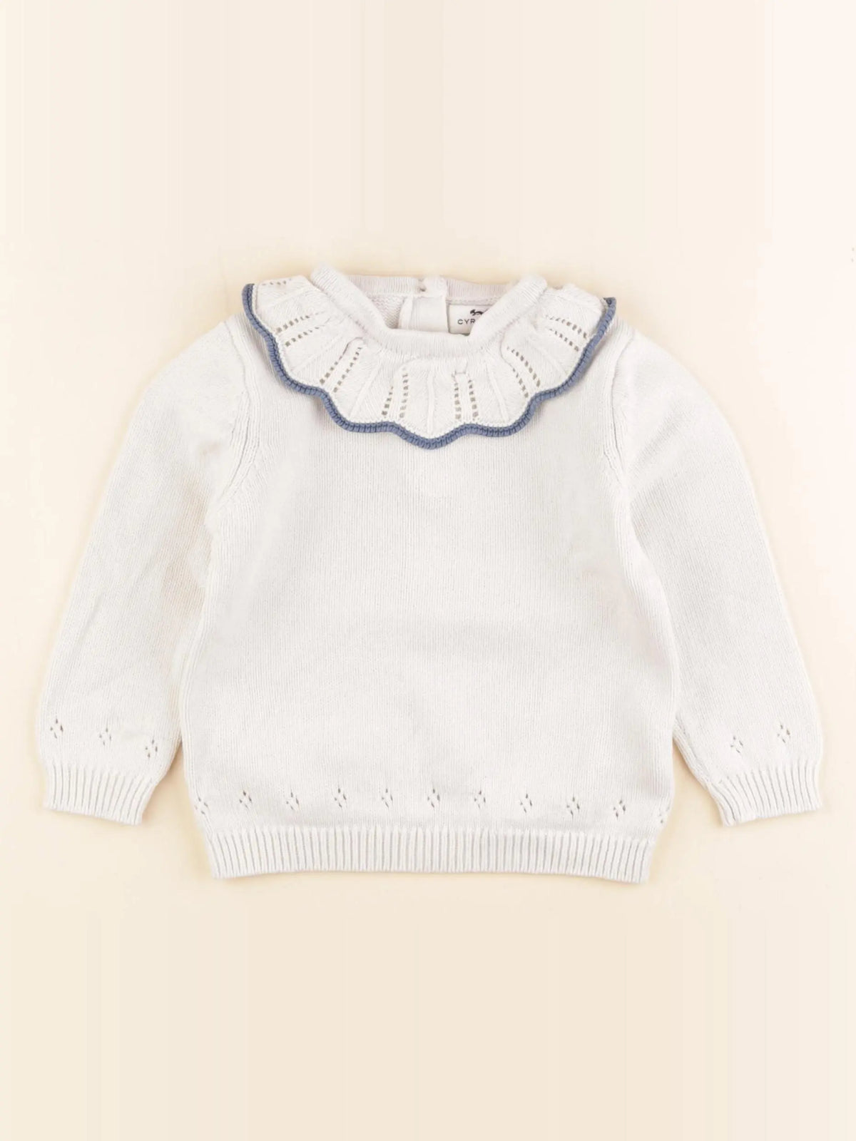Cyrillus - pull beige - 24 mois