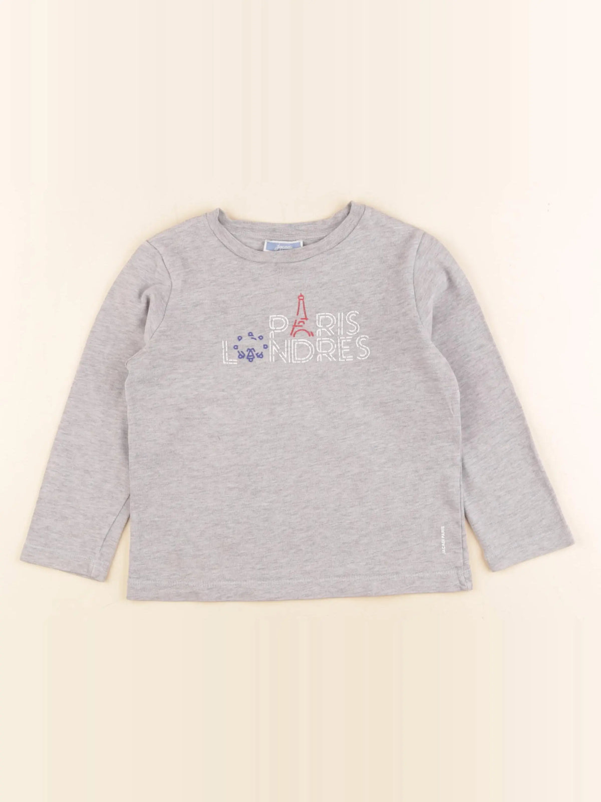 Jacadi - tee-shirt gris - 4 ans