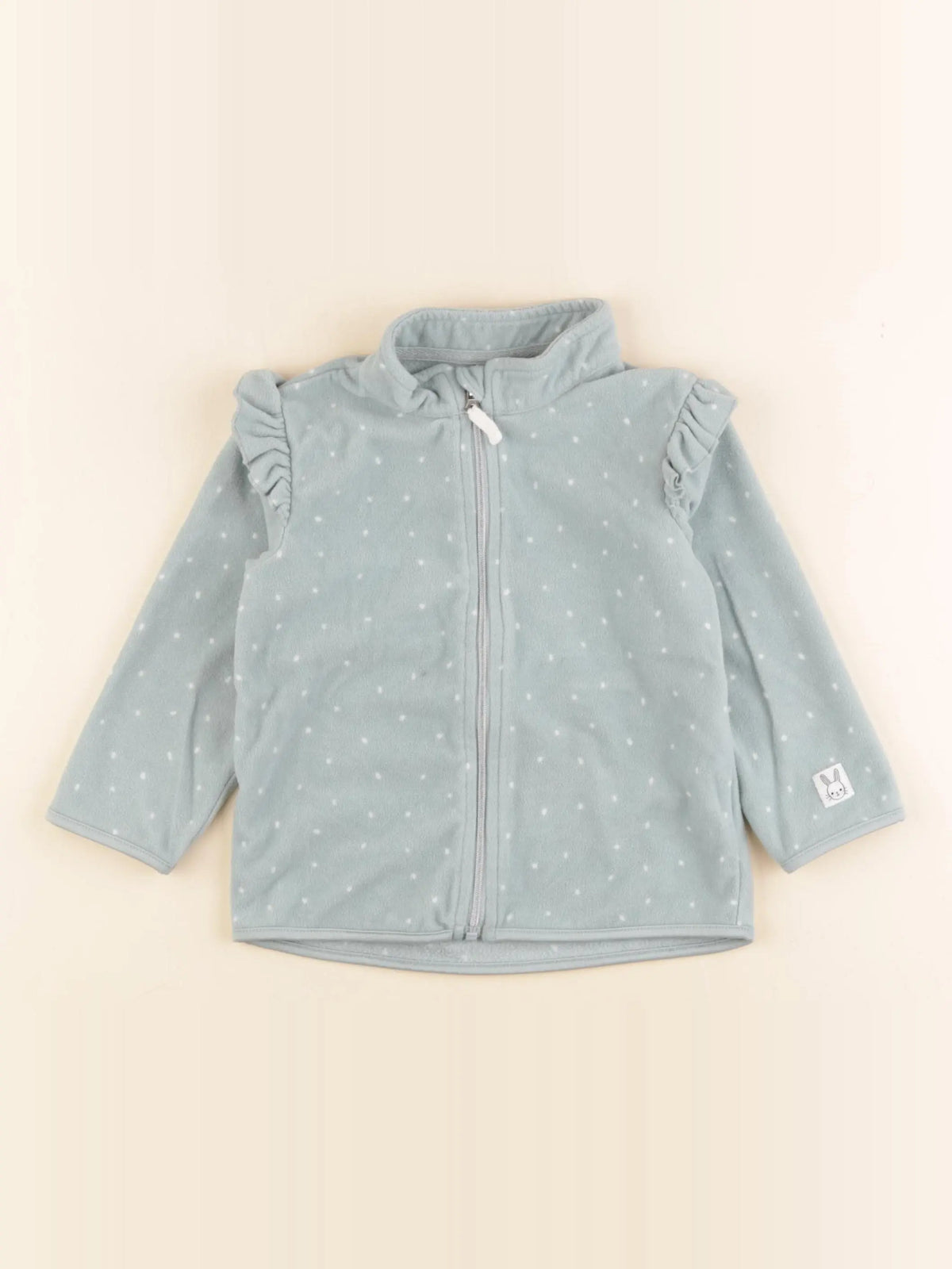 H&M - polaire vert - 12/18 mois