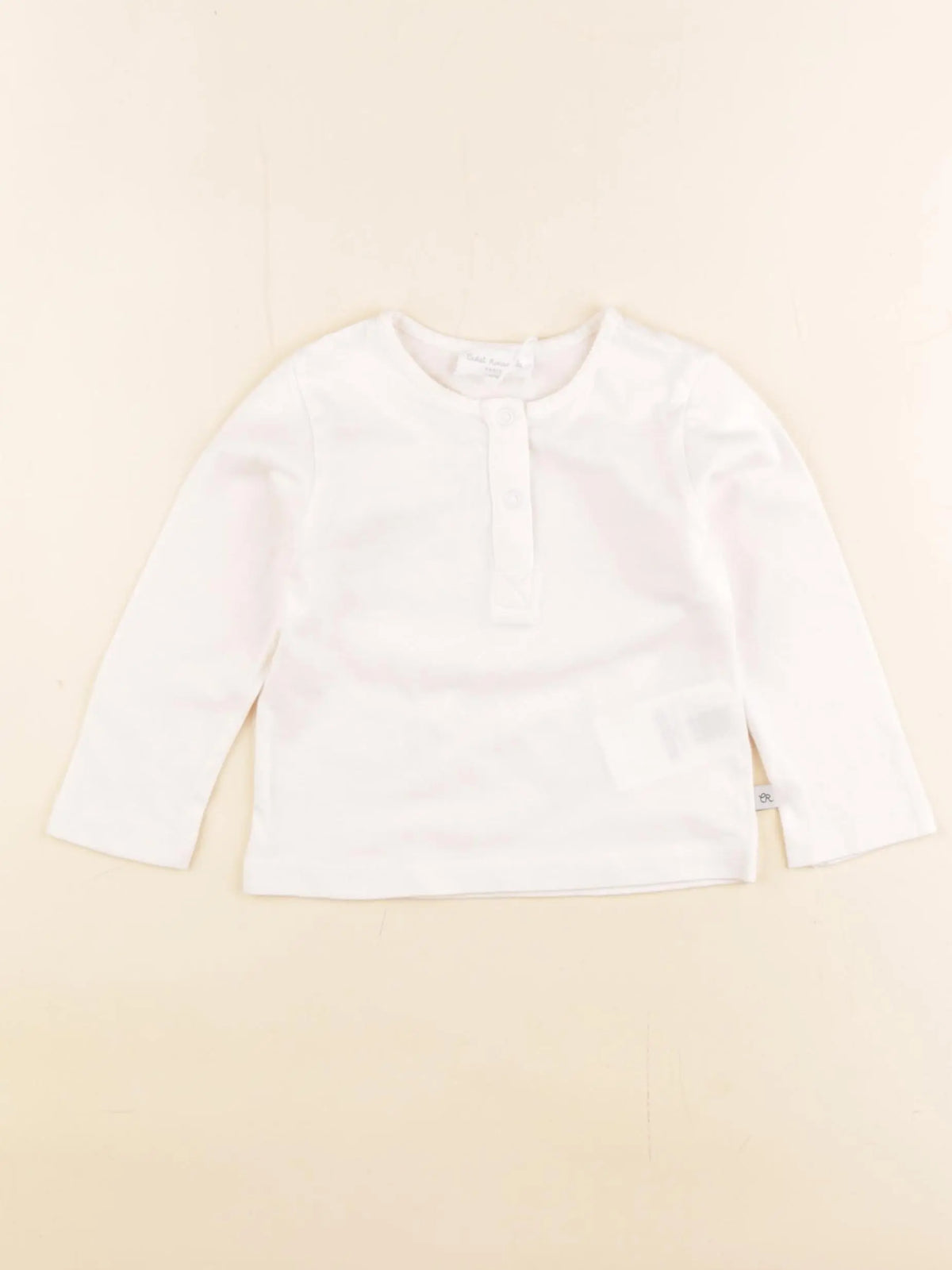 Cadet Rousselle - tee-shirt beige - 12 mois