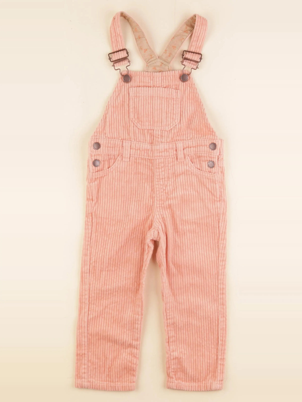 Vertbaudet - salopette rose - 3 ans