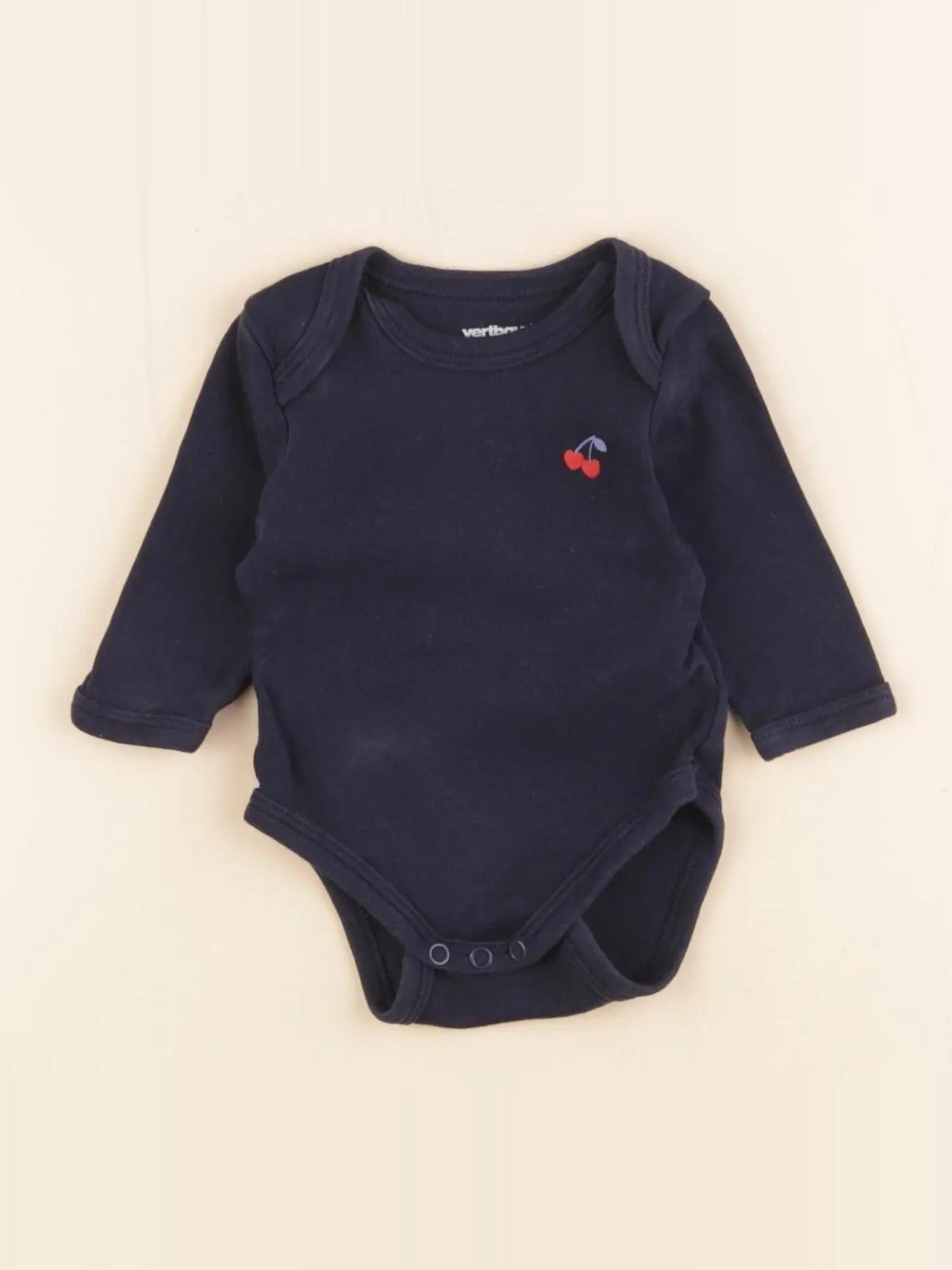 Vertbaudet - body bleu - 1 mois
